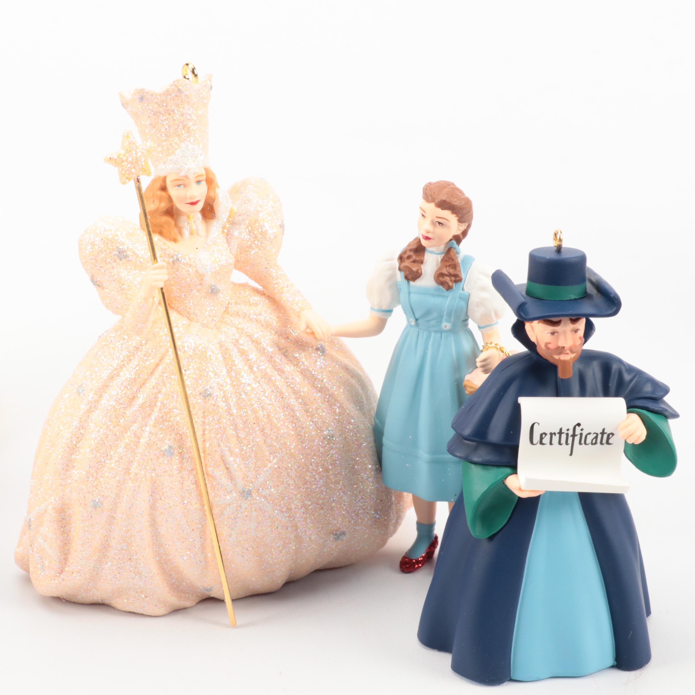 Hallmark Wizard of Oz and Other Christmas Ornaments
