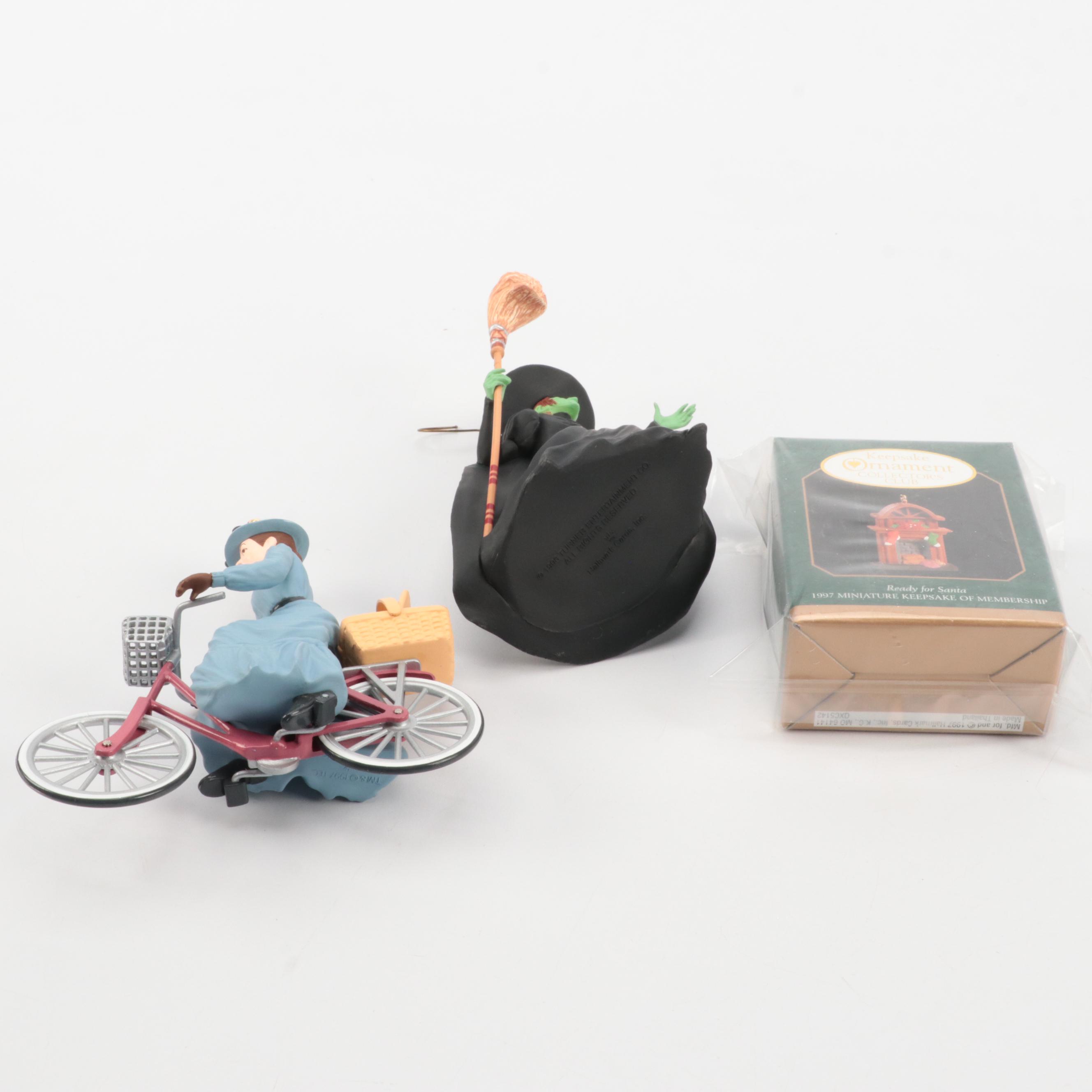 Hallmark Wizard of Oz and Other Christmas Ornaments