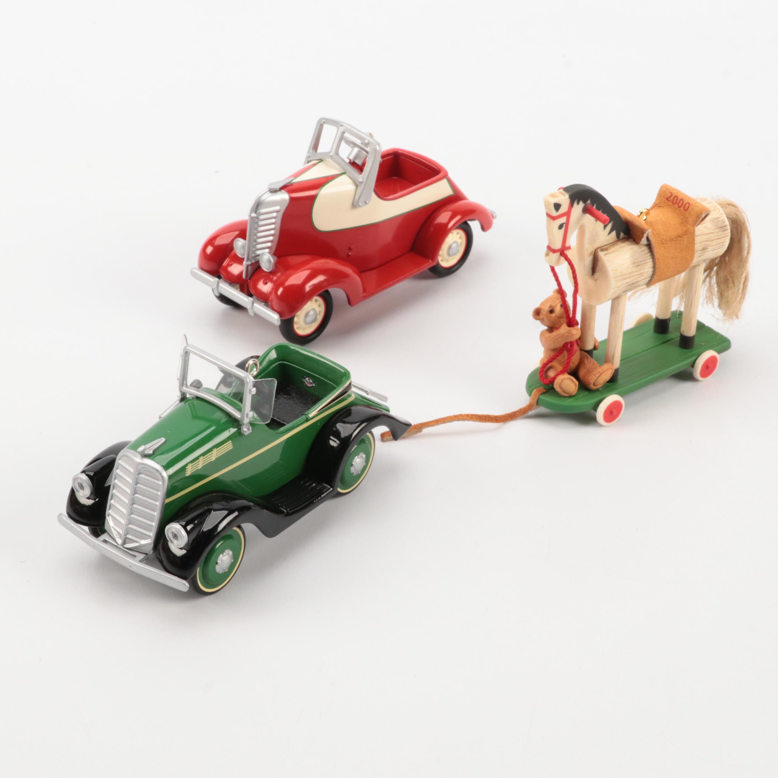 Hallmark Wizard of Oz and Other Christmas Ornaments