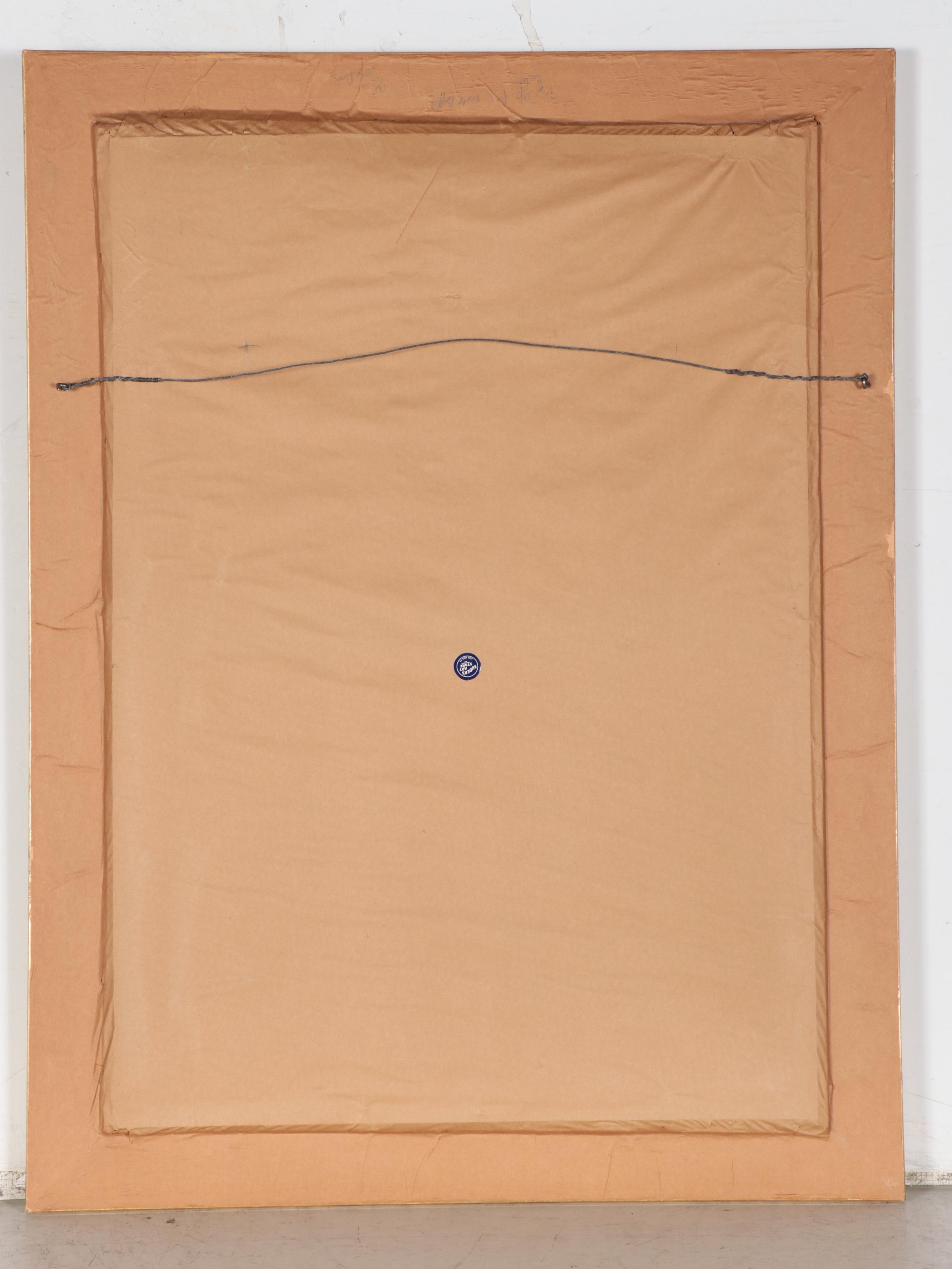 Oil Painting of Pastoral Landscape With Sheep