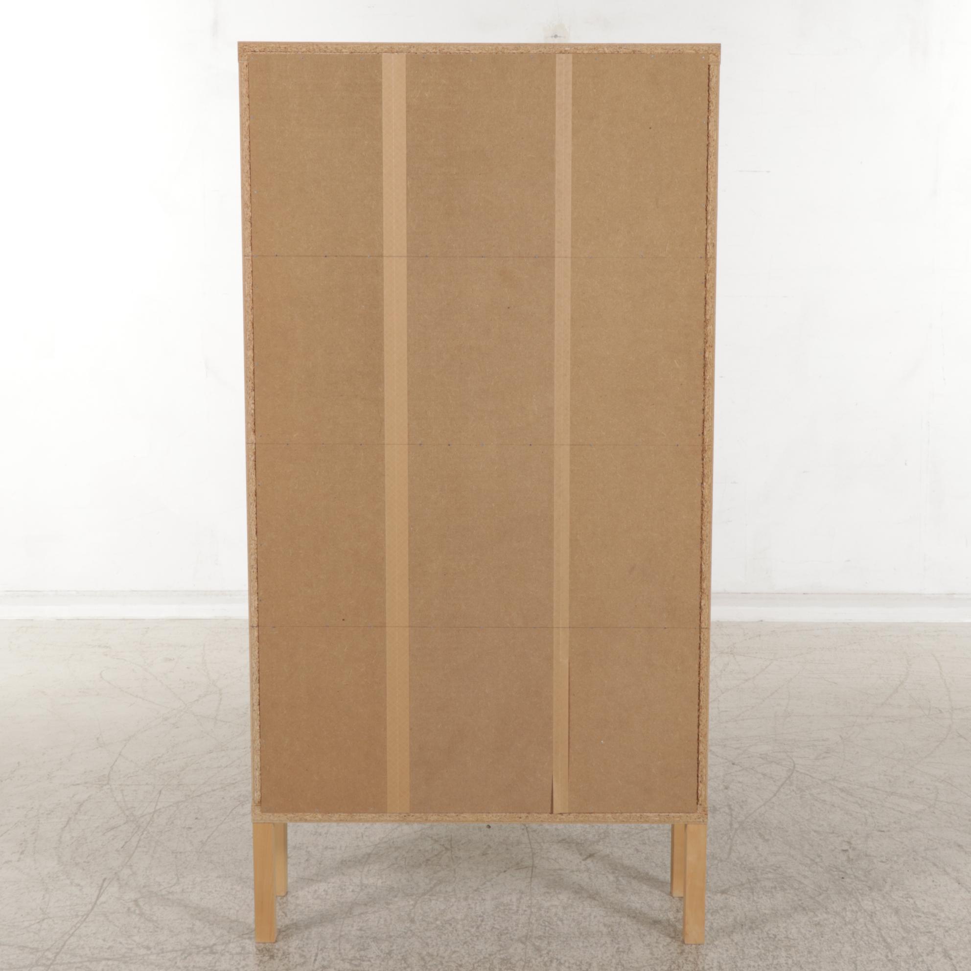 Maple Veneered Bookcase, 21st Century