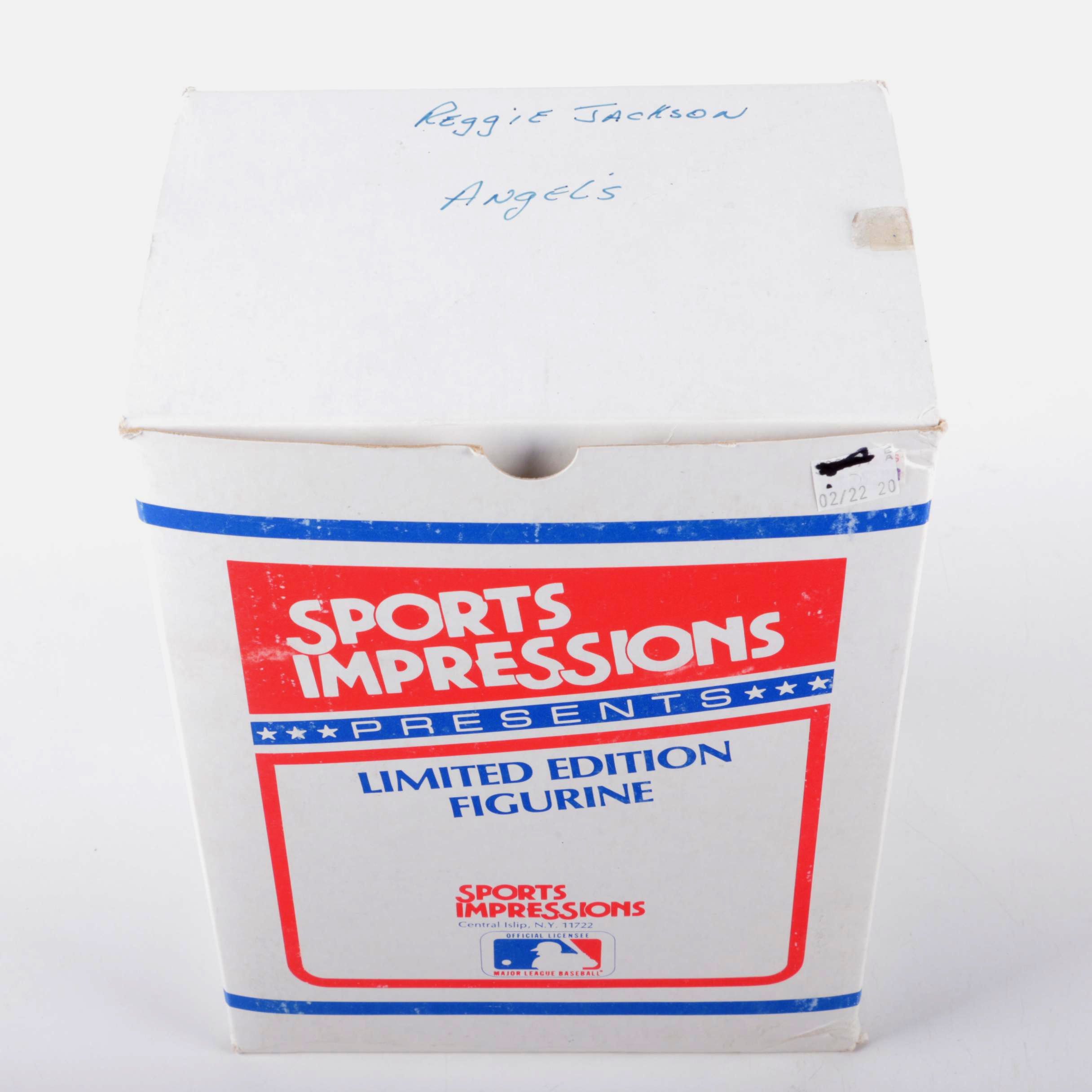 Limited Edition Reggie Jackson Figurine, More NBA and NFL Figurines