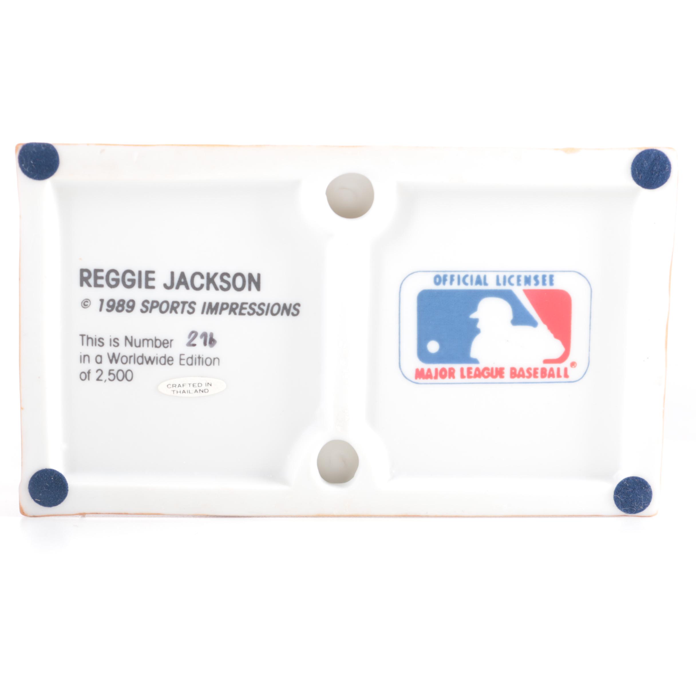 Limited Edition Reggie Jackson Figurine, More NBA and NFL Figurines