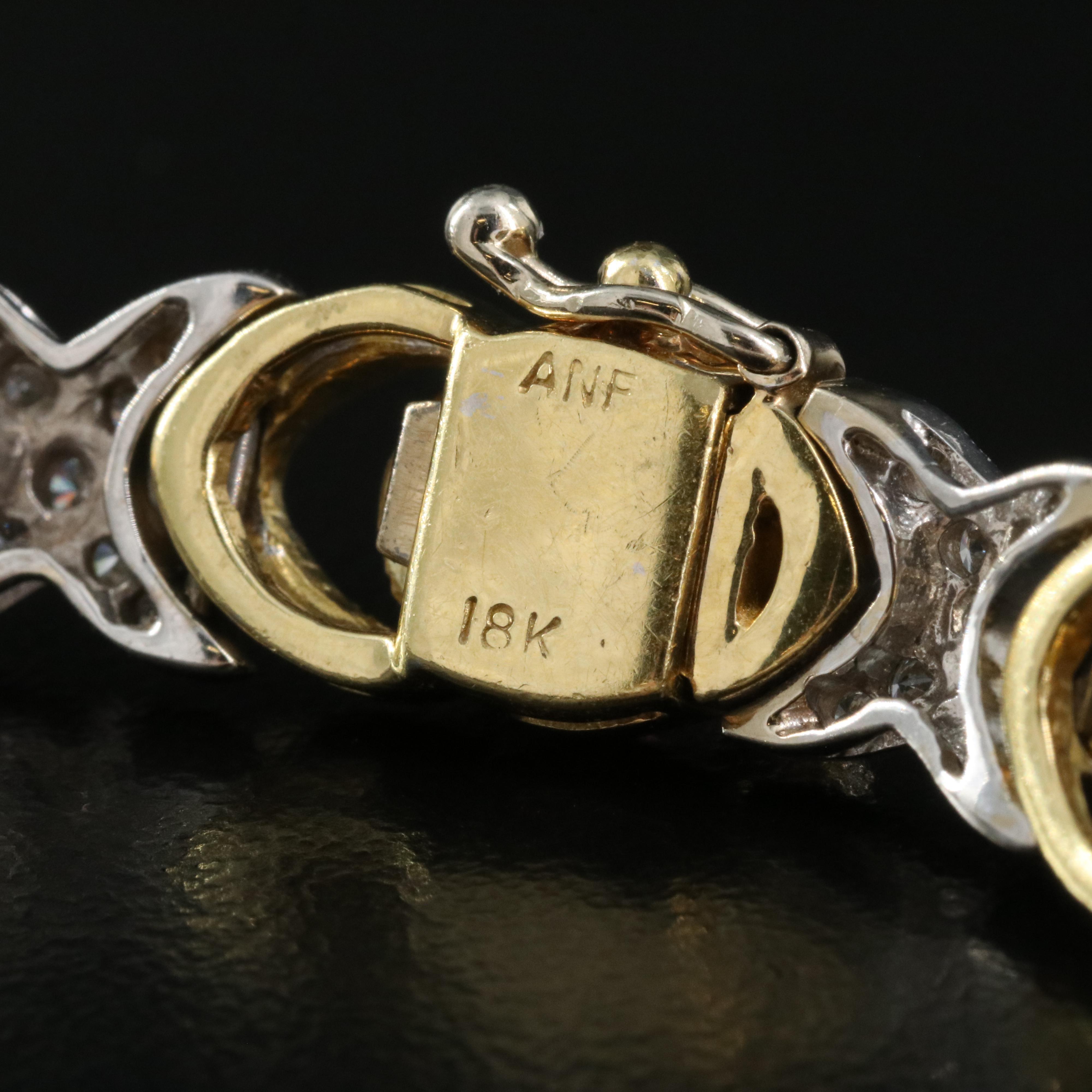 Rudolf Friedmann 18K 2.11 CTW Diamond, Tourmaline, Amethyst, Aquamarine Choker