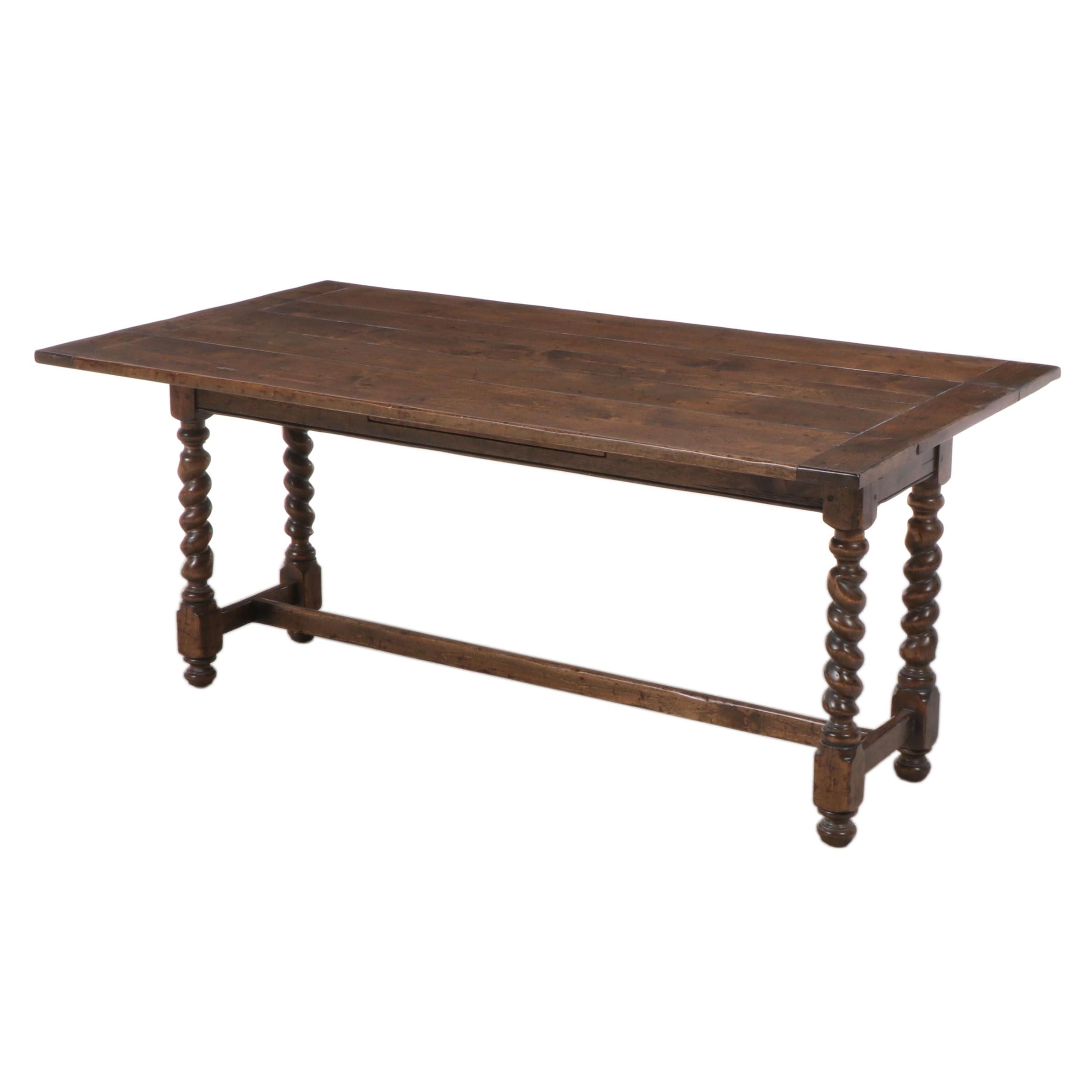 The Sterling Collection Inc. Jacobean Style Hardwood Console/Dining Table
