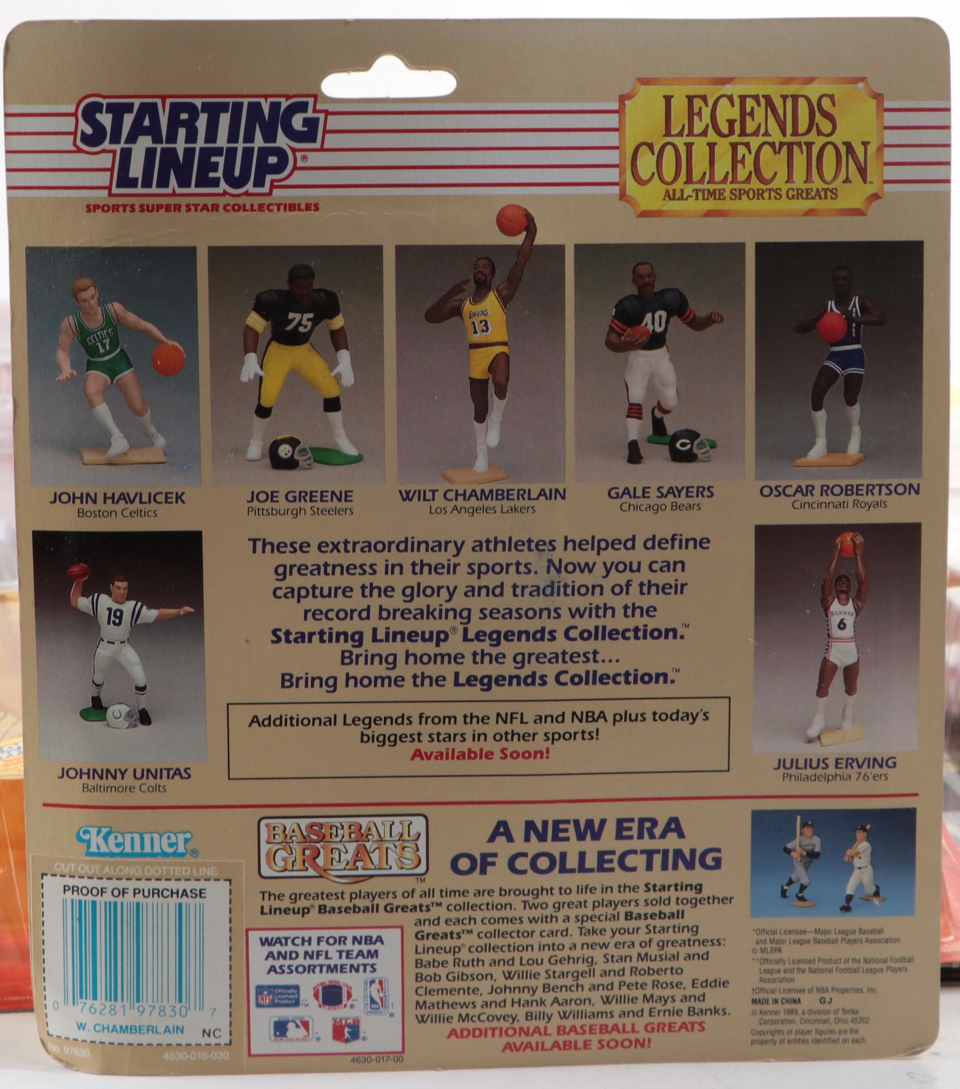 Kenner Starting Lineup Legends Shaq, Bird, Erving, More NBA Basketball Figures