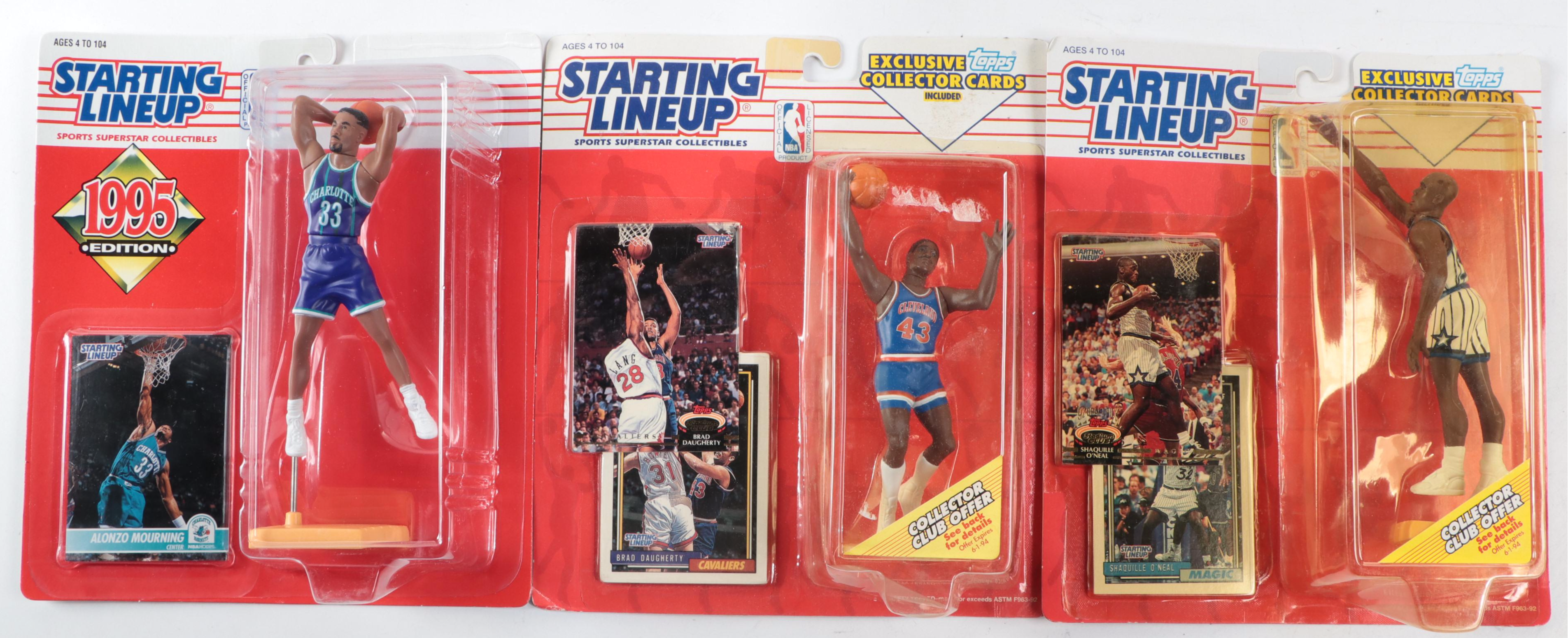 Kenner Starting Lineup Legends Shaq, Bird, Erving, More NBA Basketball Figures