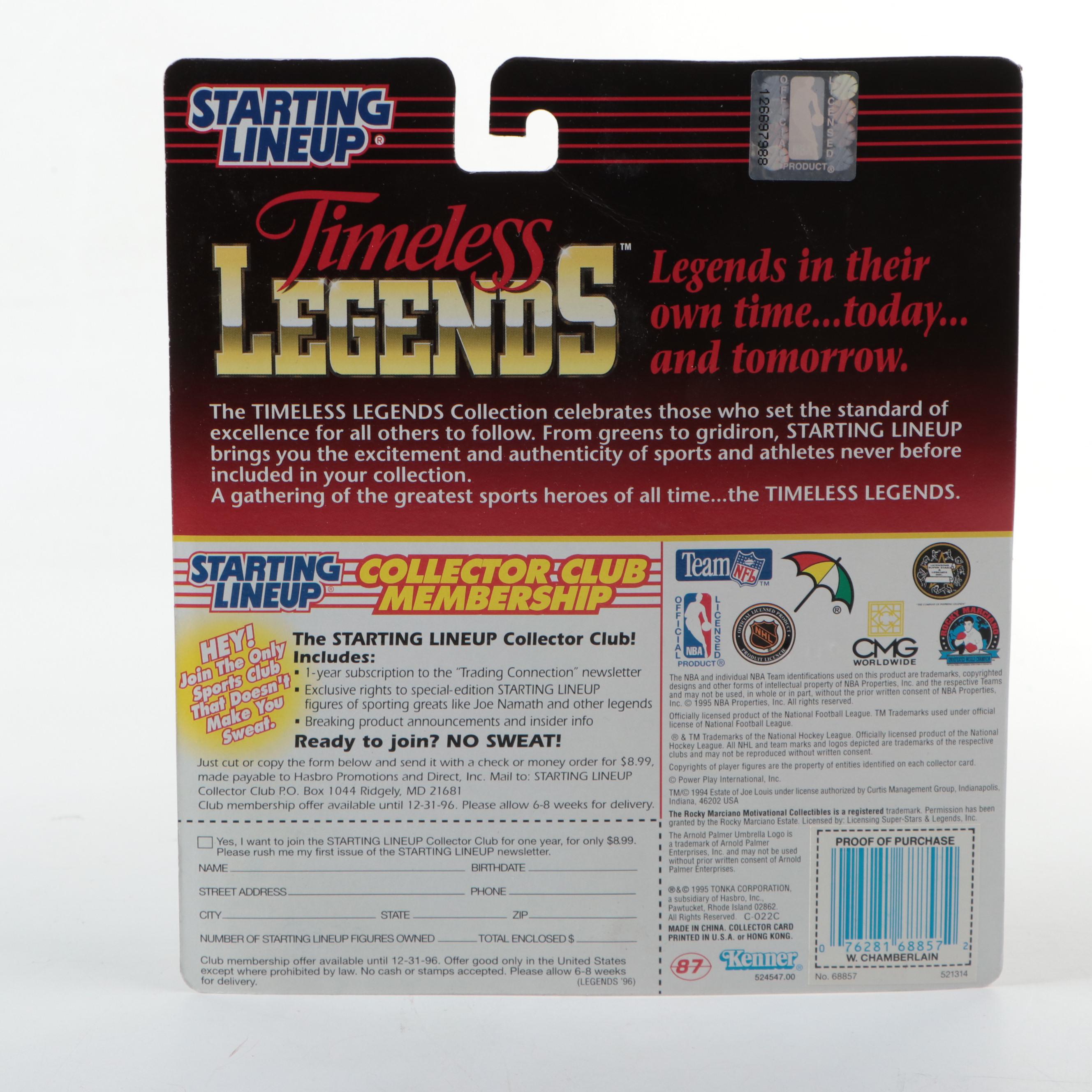 Kenner Starting Lineup Legends Shaq, Bird, Erving, More NBA Basketball Figures