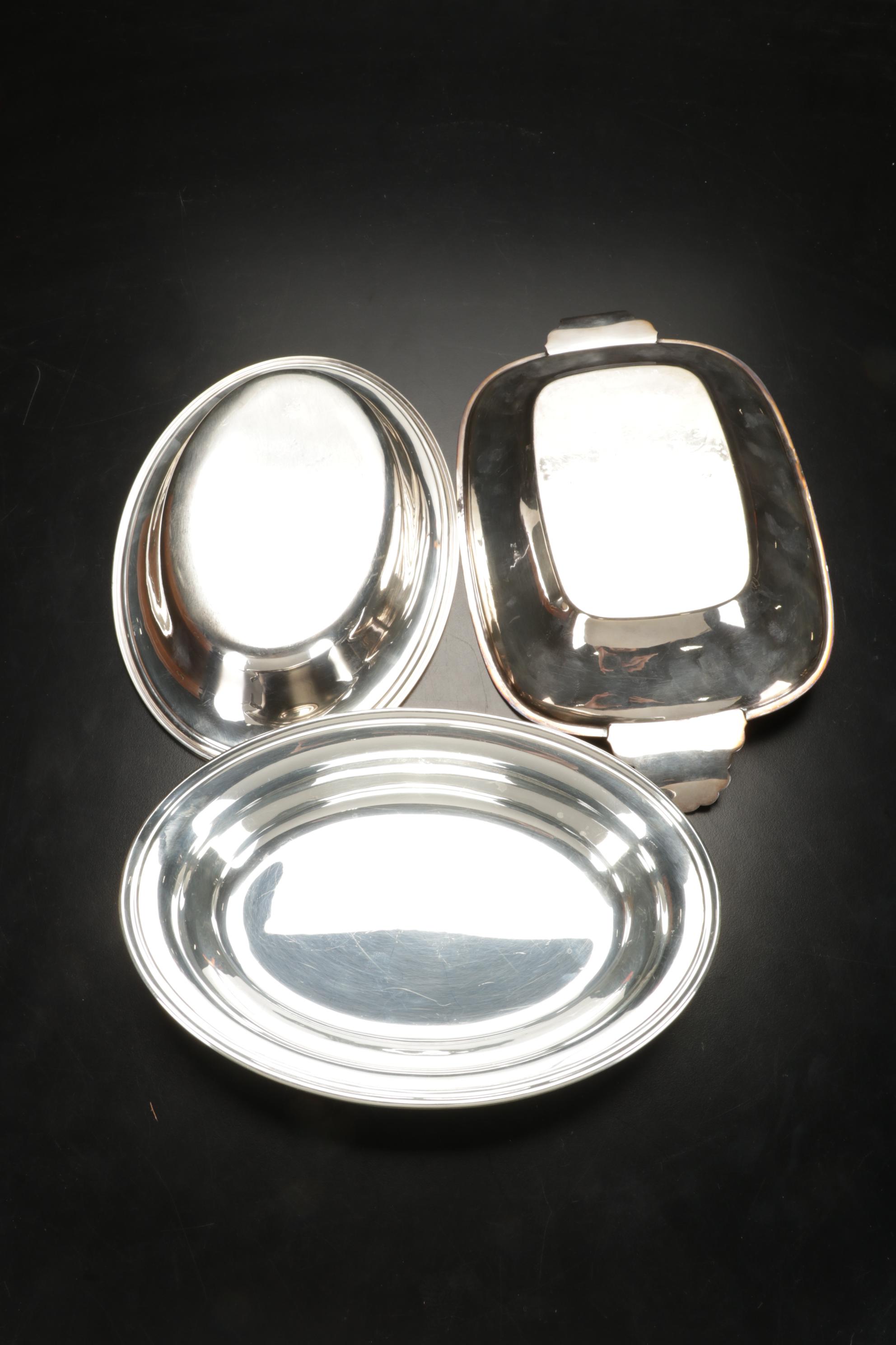 1881 Rogers with Other Silver Plate Flatware and Serving Pieces, 20th Century