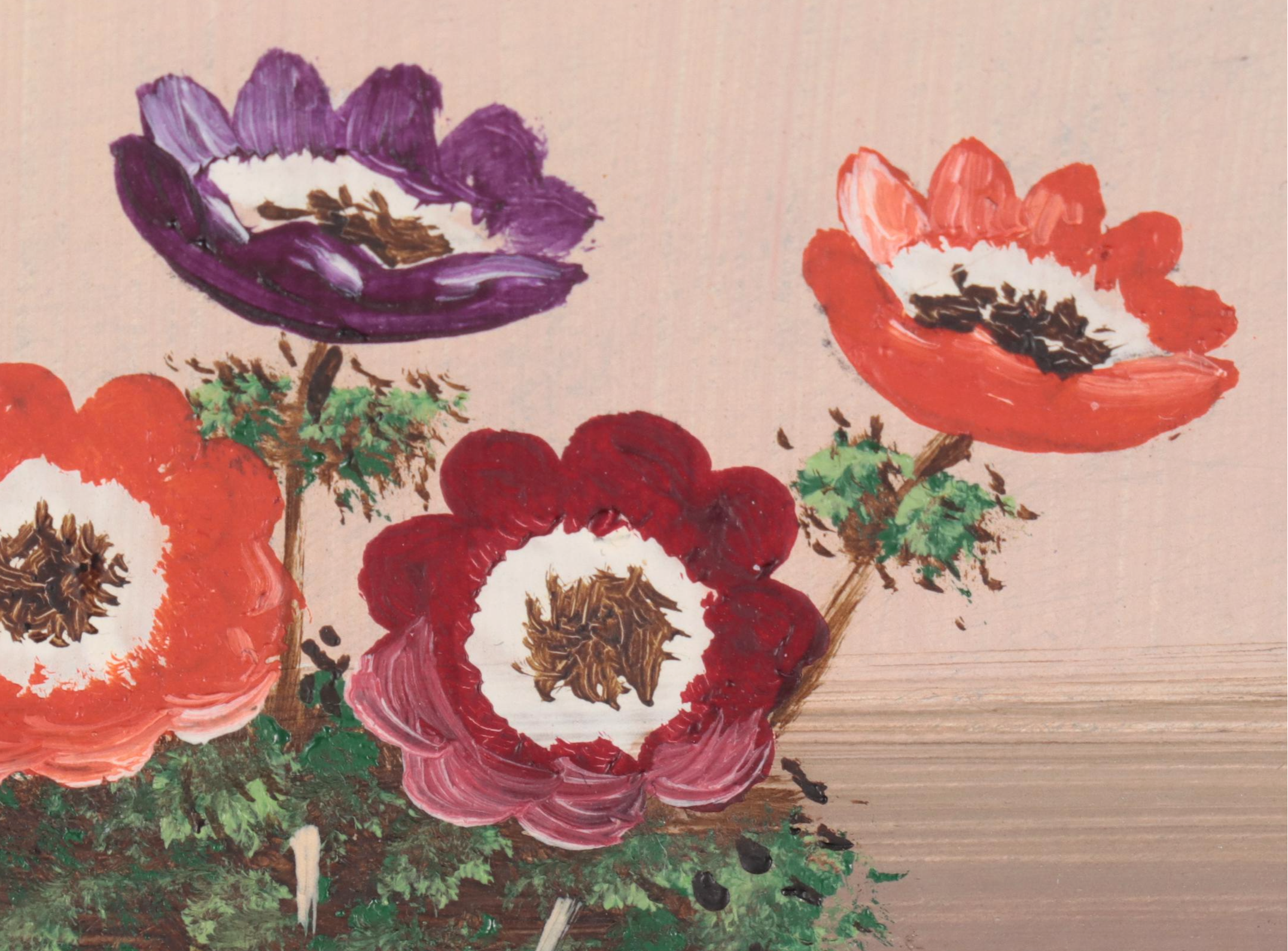 V. Weley Oil Painting of Floral Still Life