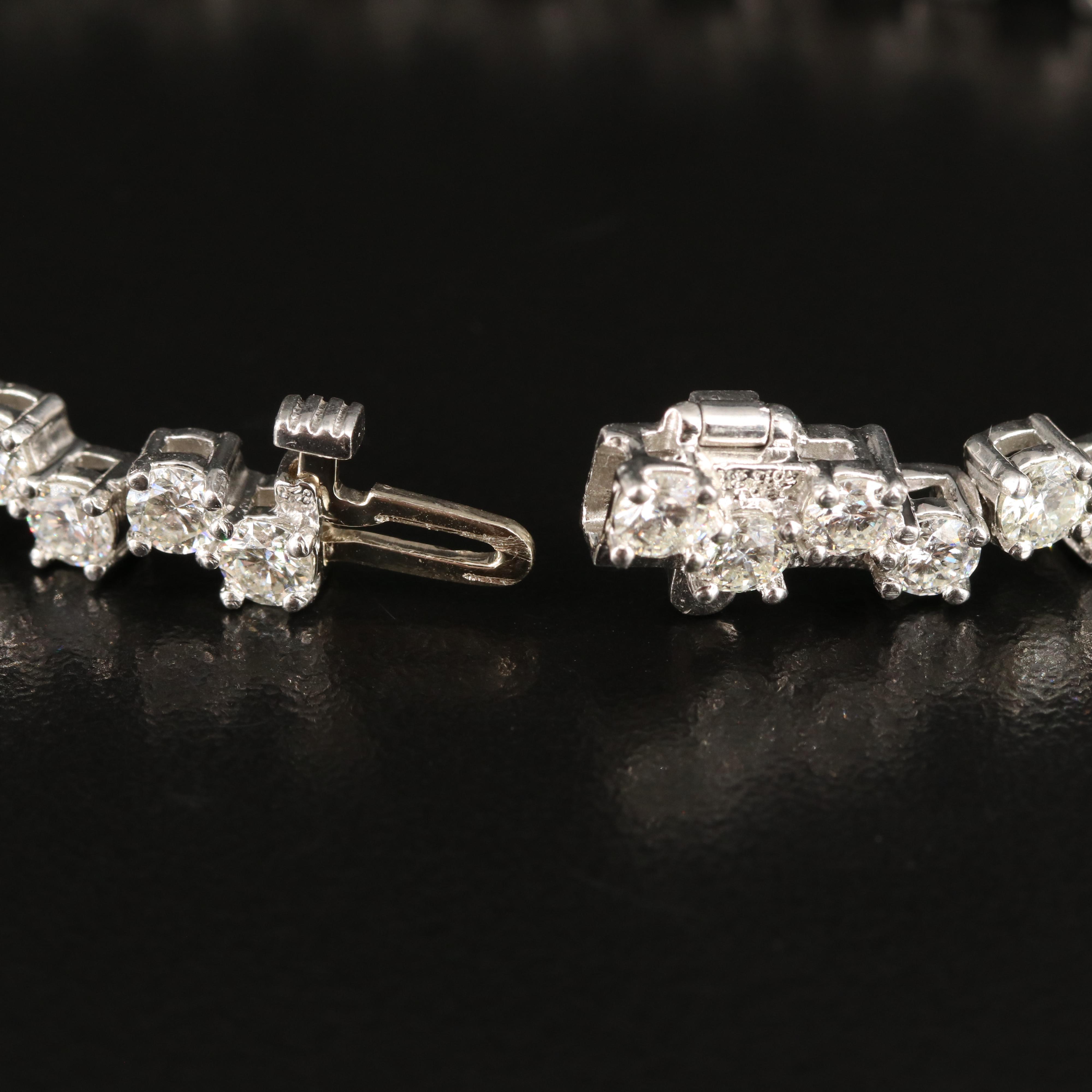 Platinum 8.19 CTW Diamond Bracelet