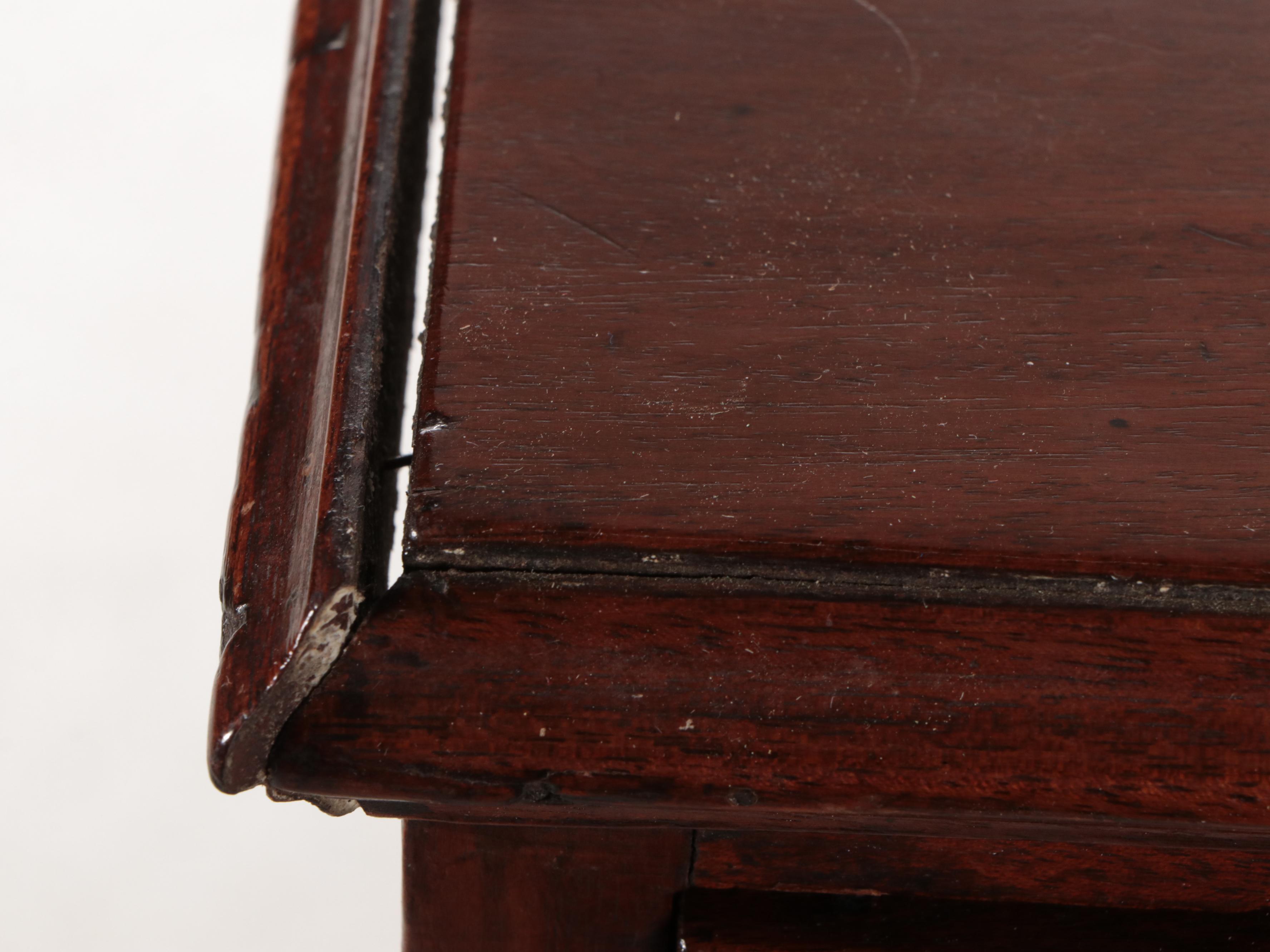 George III Mahogany Five-Drawer Chest, Late 18th Century