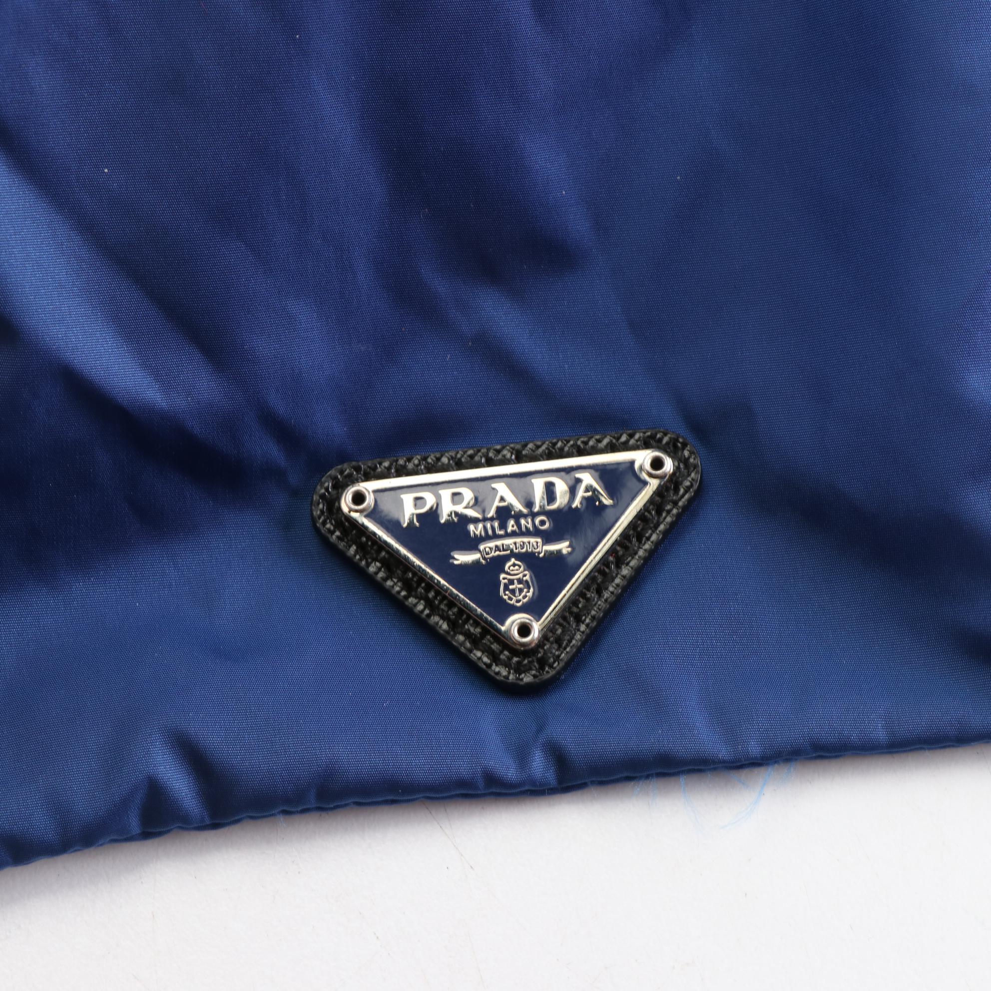 Prada Packable Tote in Nylon with Stuff Bag