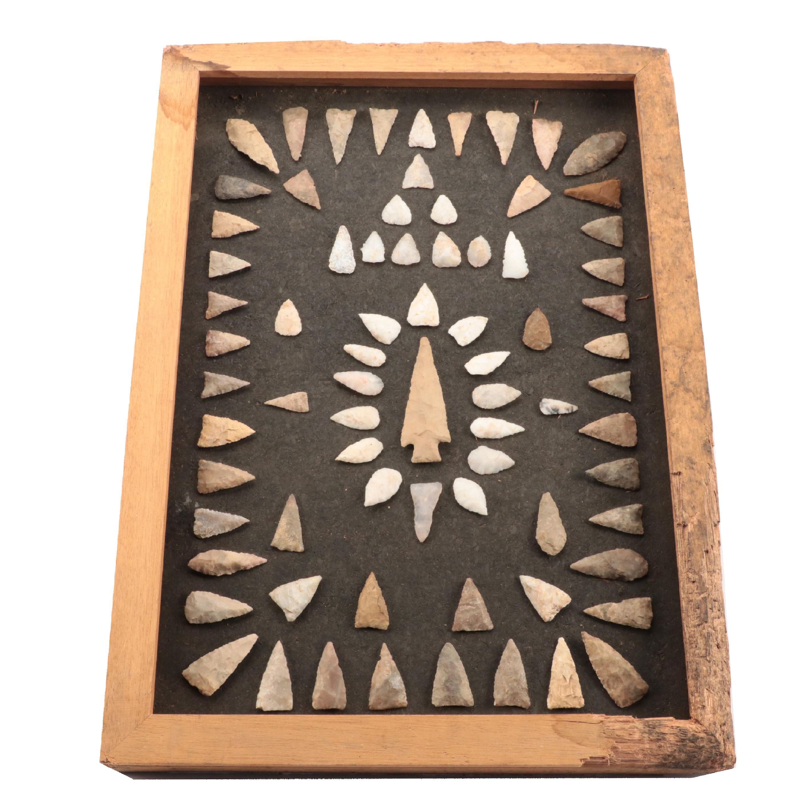 Rio Grande River Projectile Points Collection