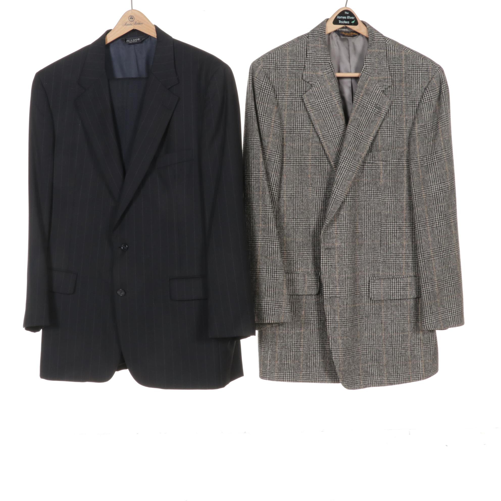 Jos. A. Bank, Brooks Brothers, Corbin, and Other Suit Jackets and Trousers