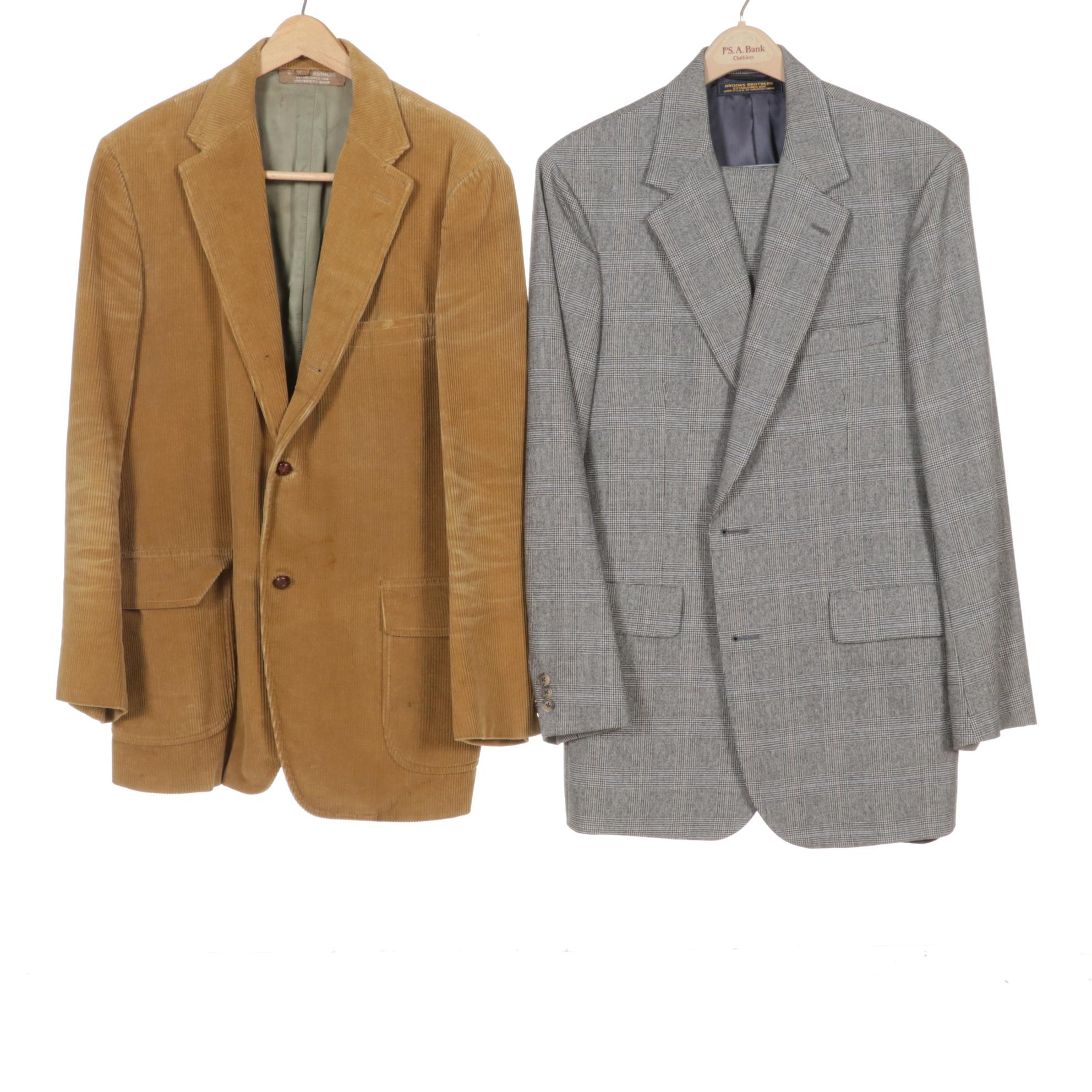 Jos. A. Bank, Brooks Brothers, Corbin, and Other Suit Jackets and Trousers
