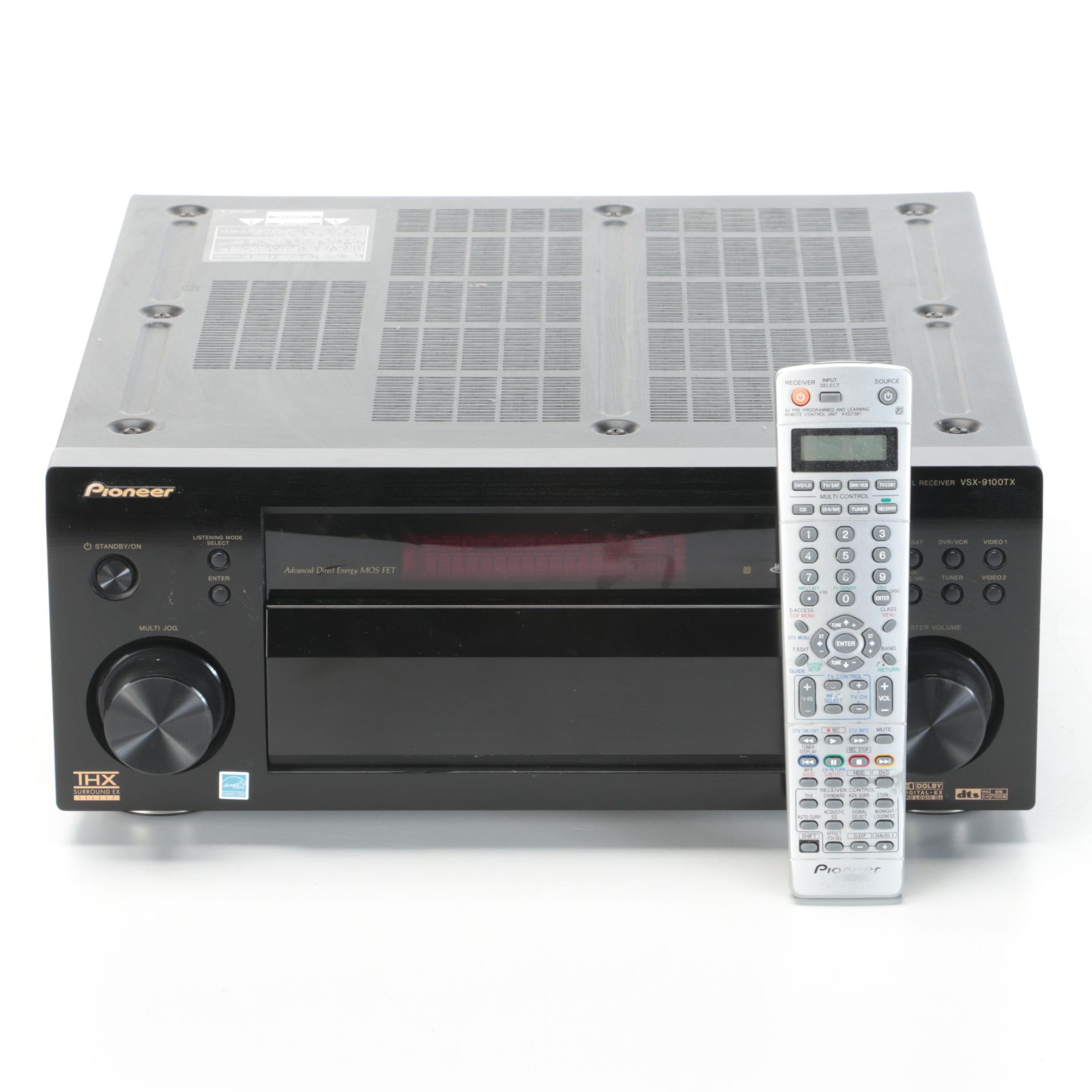 Pioneer Audio Video Multi-Channel Receiver with Remote