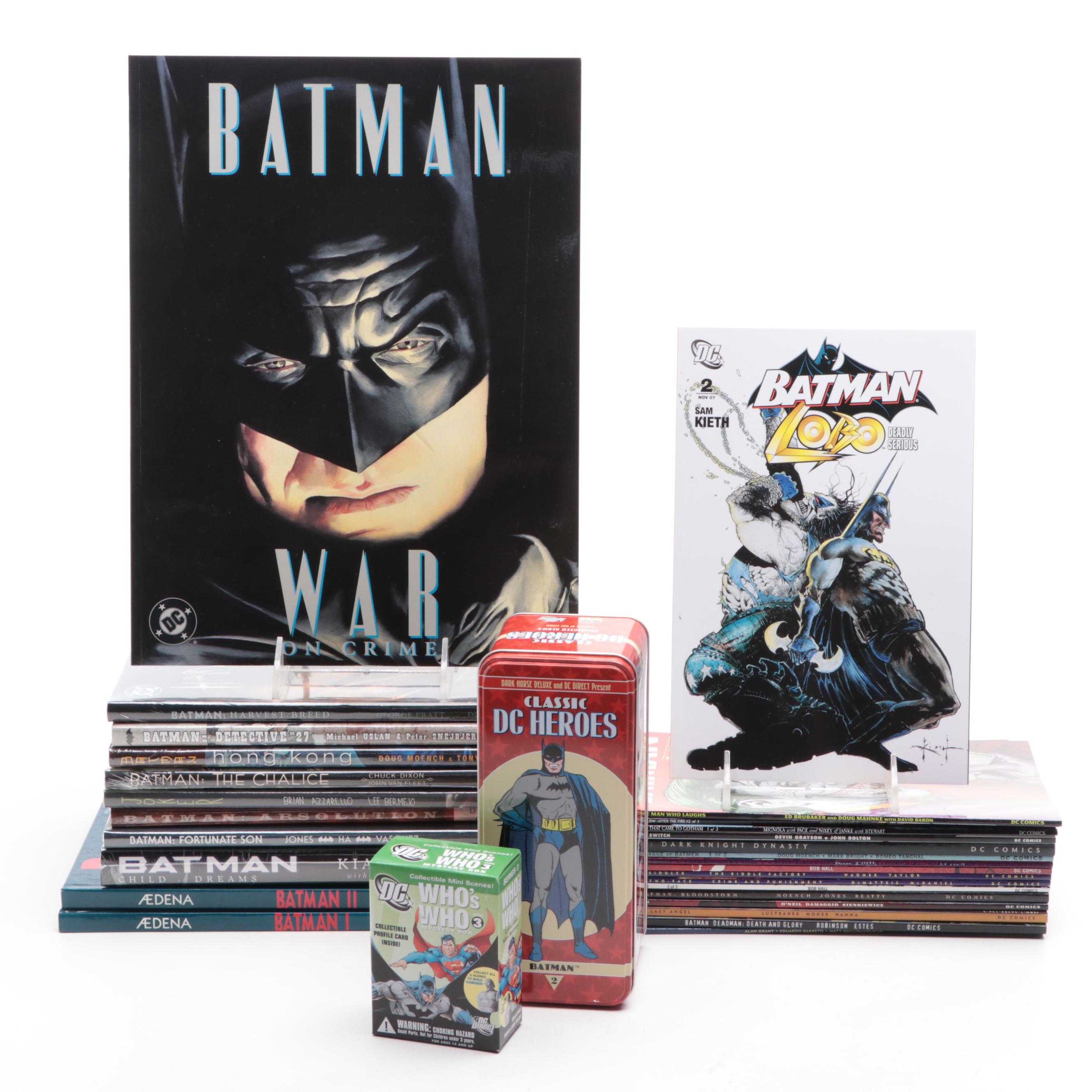 DC Comics Batman: Graphic Novel Collection With Memorabilia