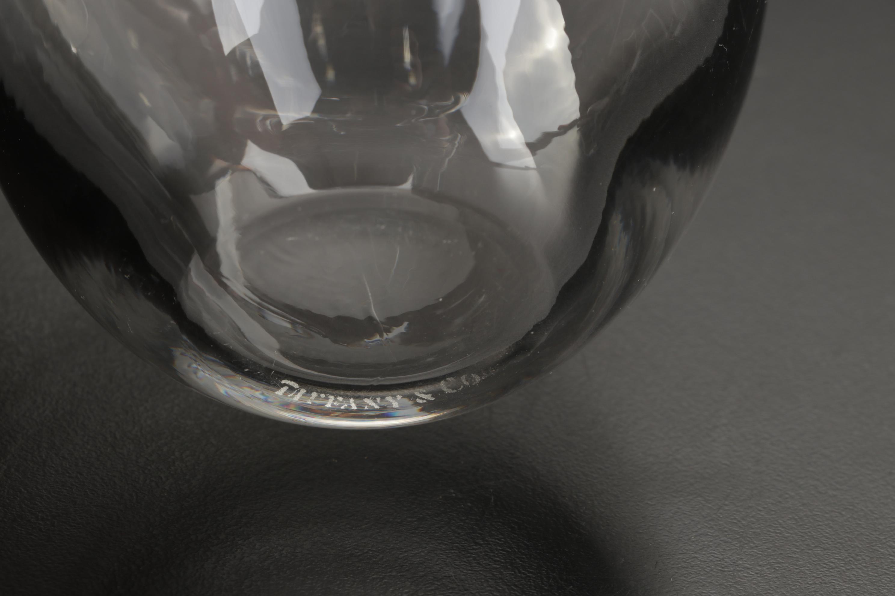 Tiffany & Co. "Apple" Crystal Paperweights