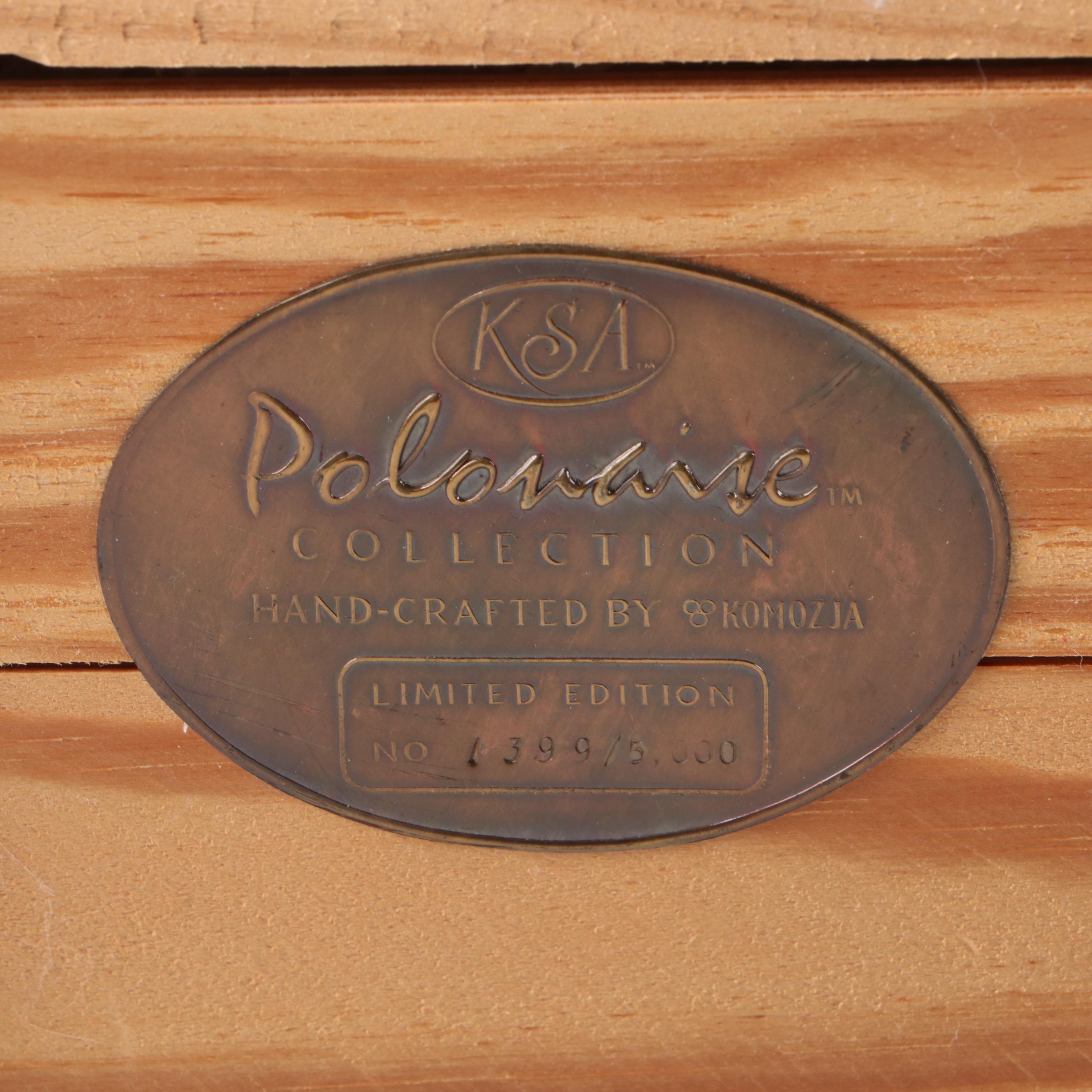 Polonaise / Komozja Polish Glass Wizard of Oz Ornament Set with Crate