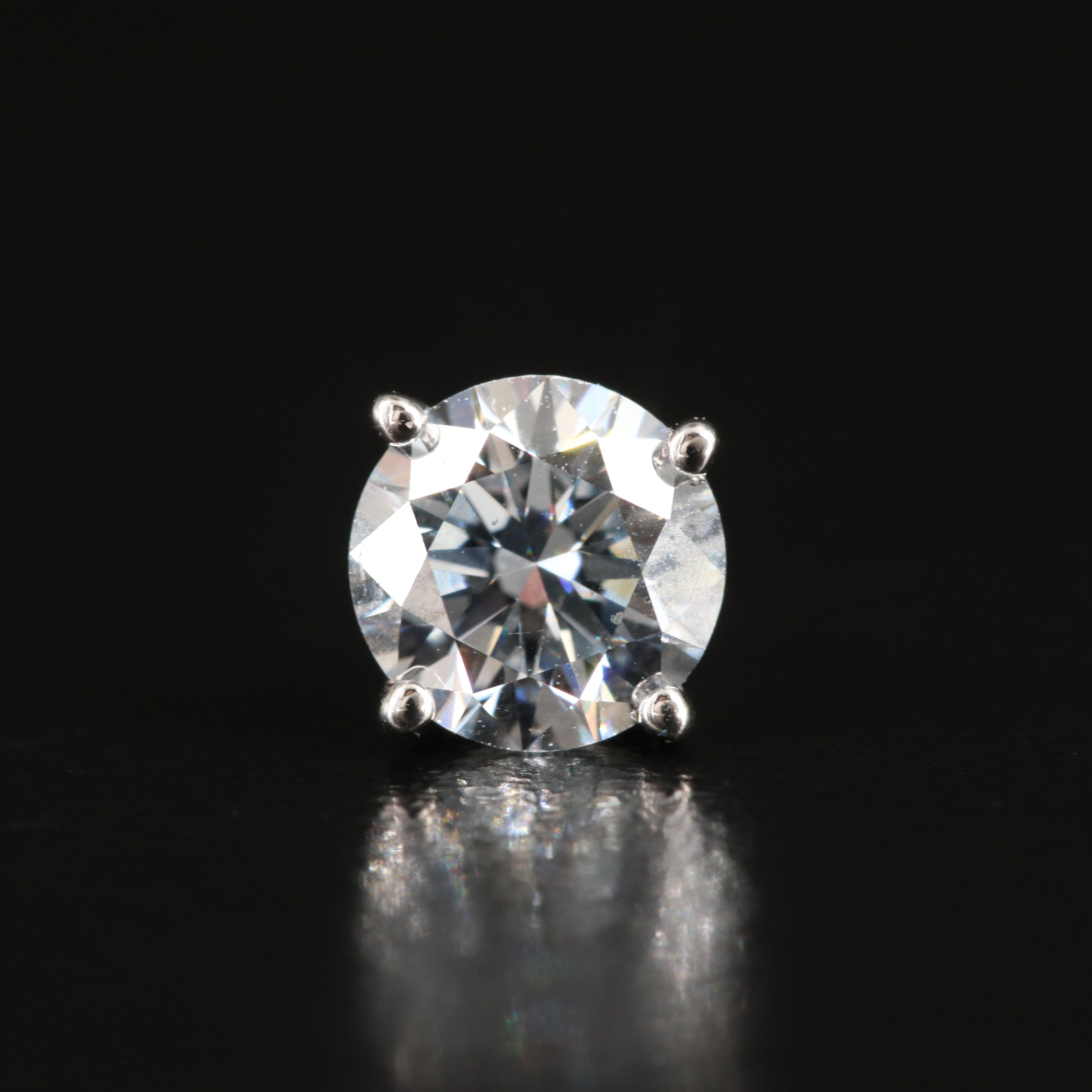 14K 1.29 CTW Lab Grown Diamond Stud Earrings