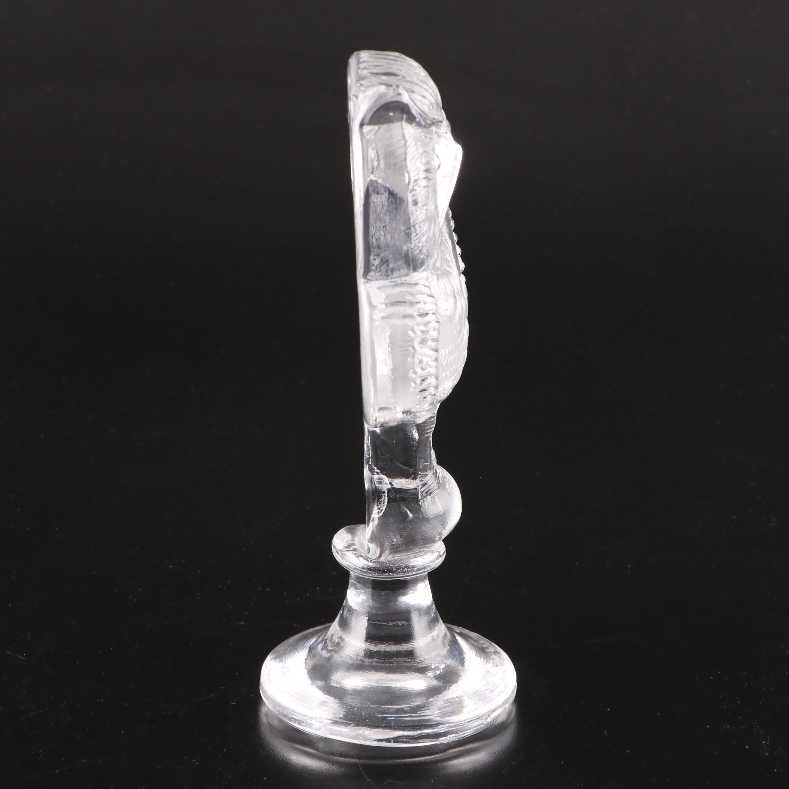 Åfors Swedish Art Glass Owl Figure