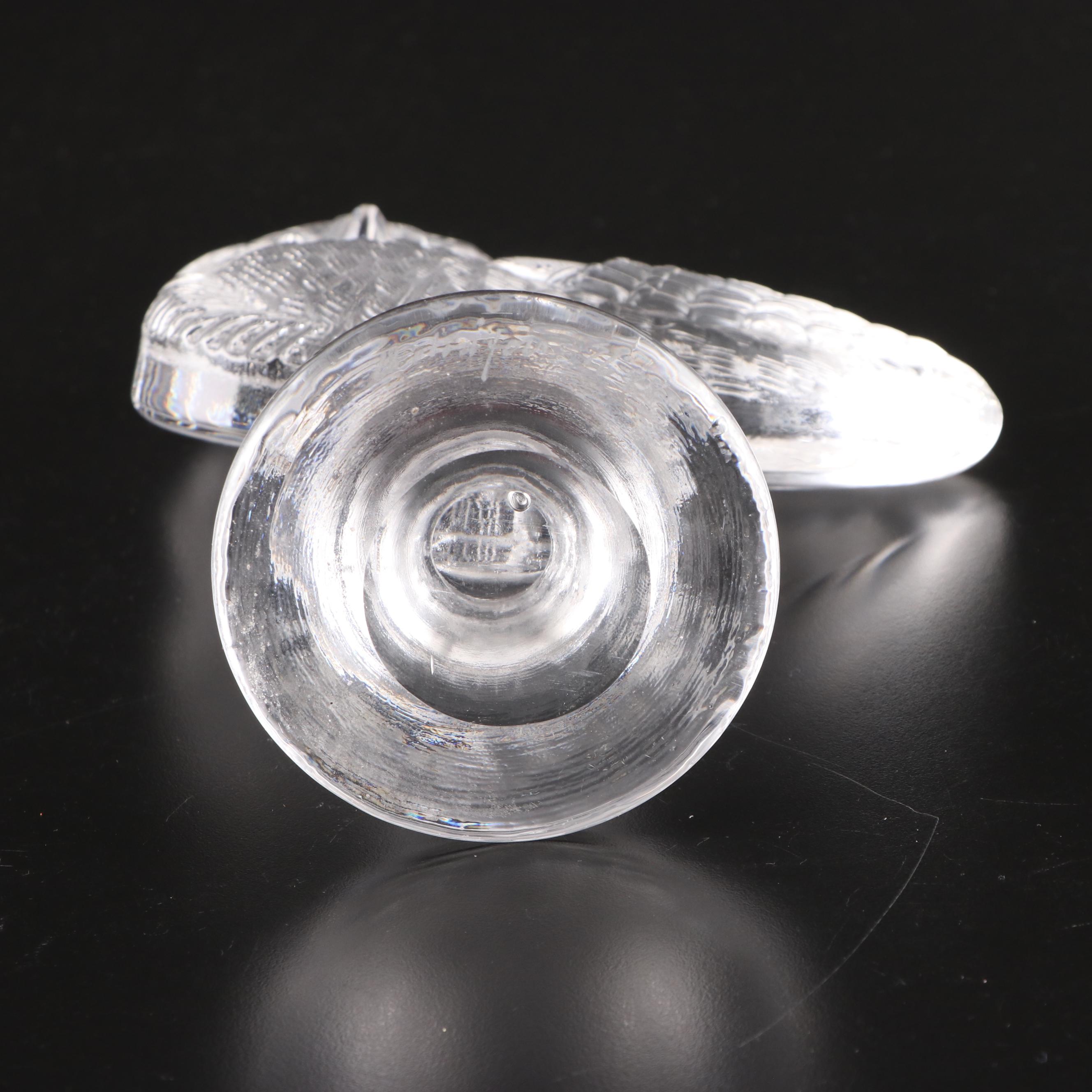 Åfors Swedish Art Glass Owl Figure