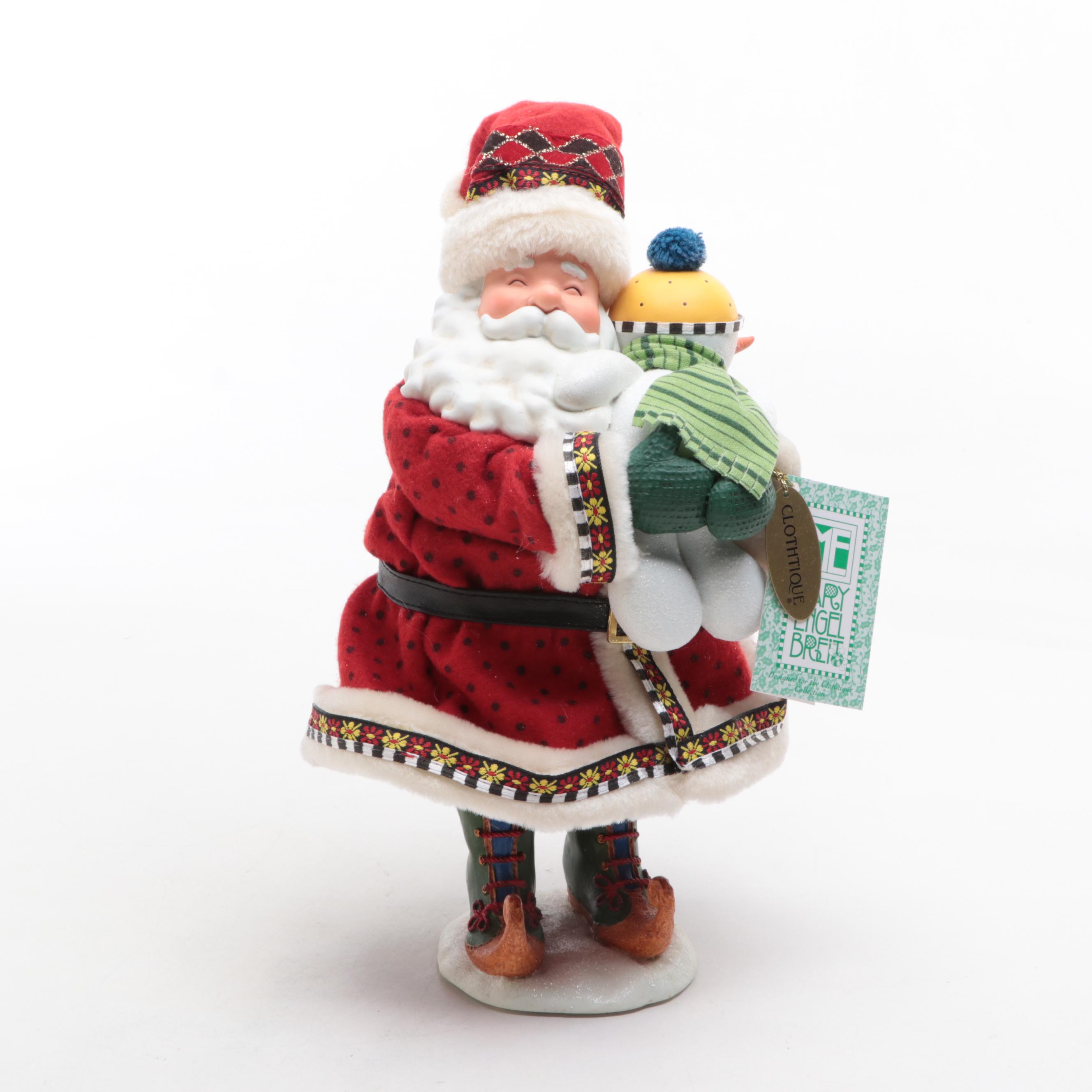 D. Morgan Collection Ceramic Figurines With Blown Glass Ornaments and More