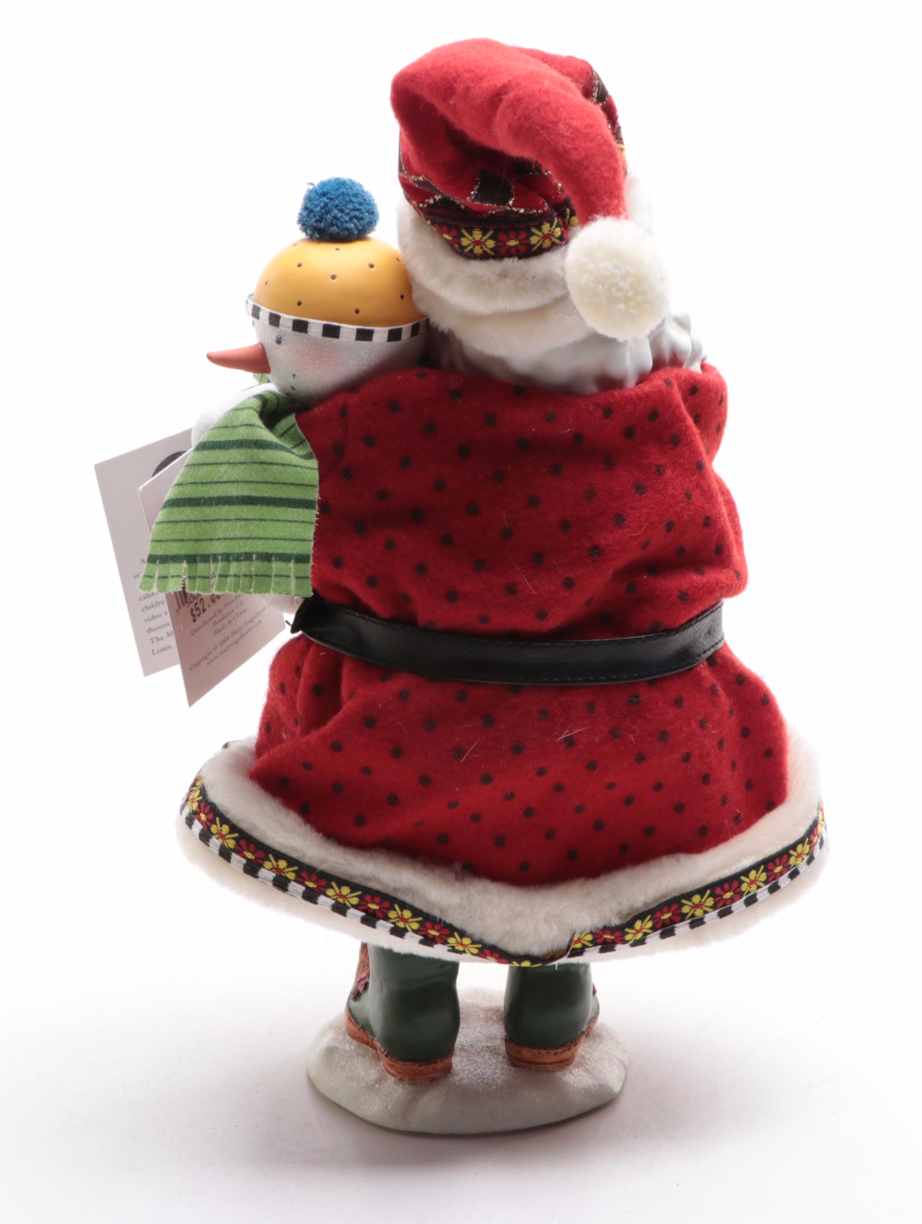 D. Morgan Collection Ceramic Figurines With Blown Glass Ornaments and More