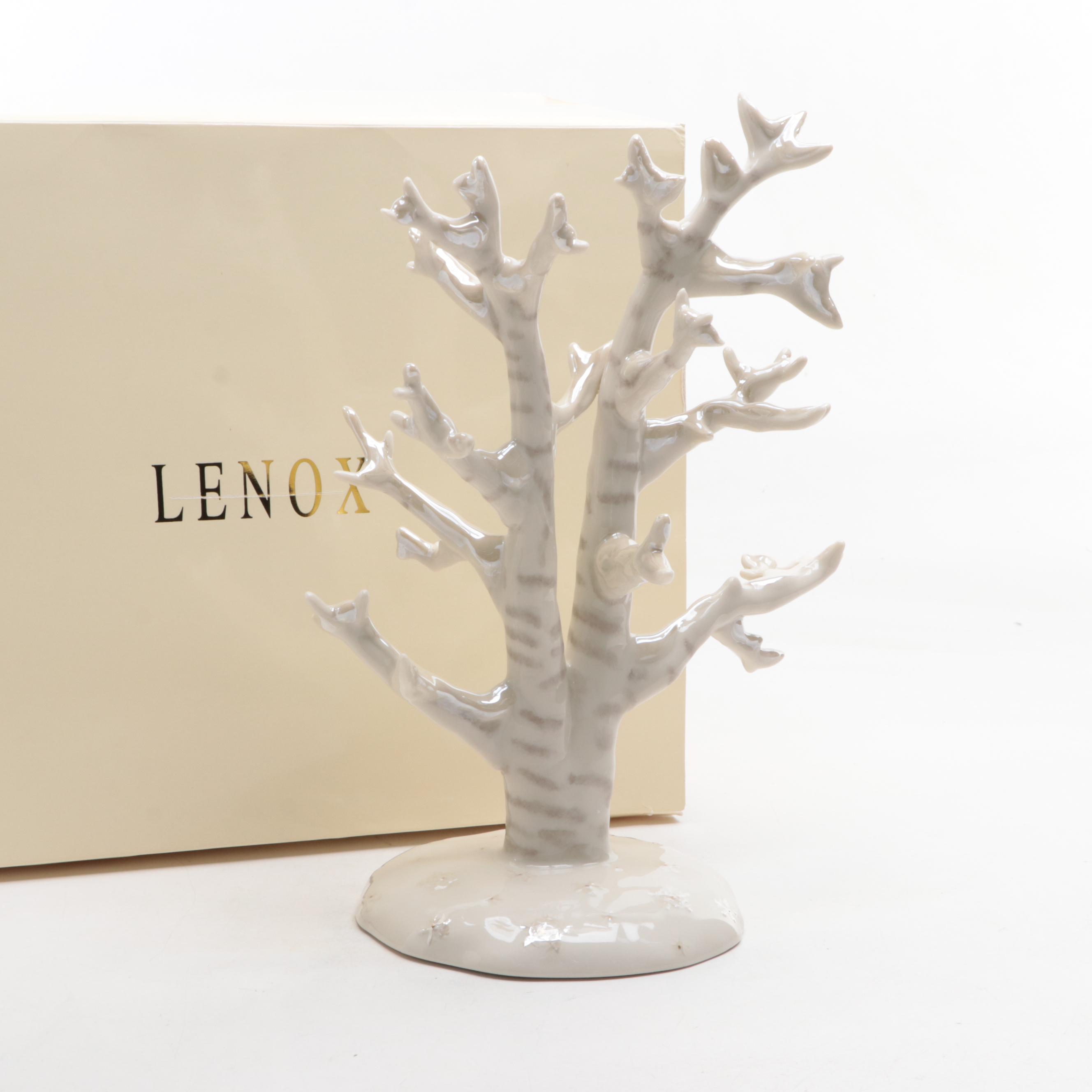 D. Morgan Collection Ceramic Figurines With Blown Glass Ornaments and More