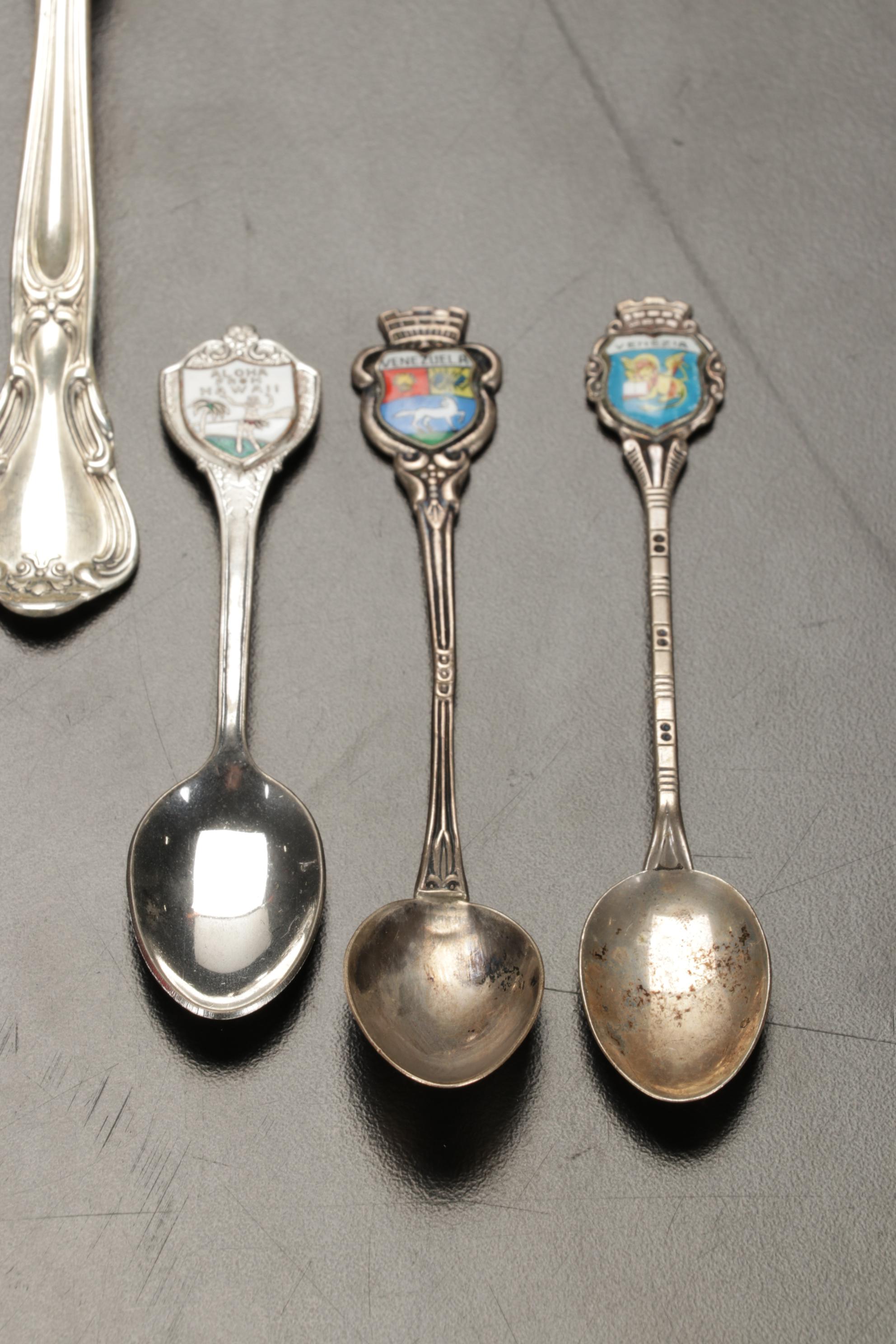 Gorham Silver "Chantilly" Sterling Salad Forks and Teaspoons and More