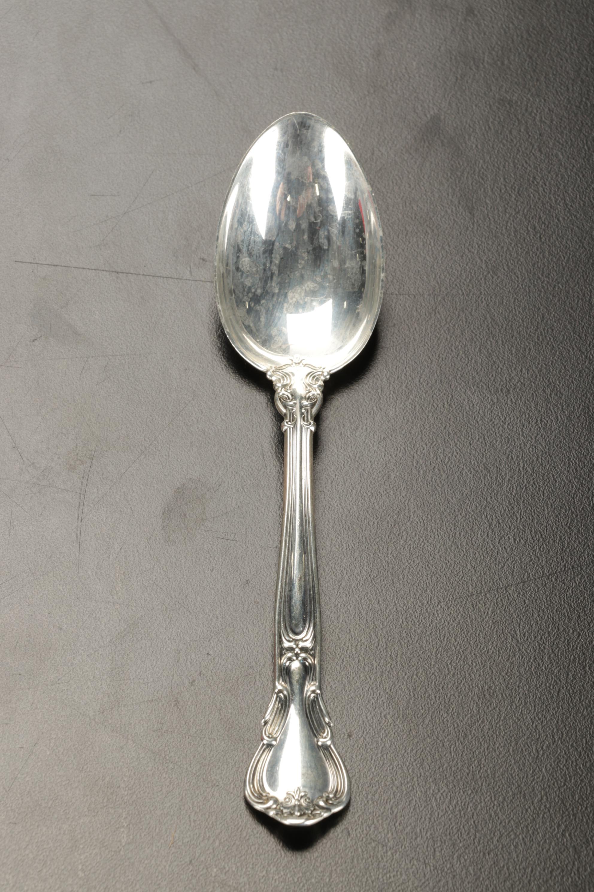 Gorham Silver "Chantilly" Sterling Salad Forks and Teaspoons and More