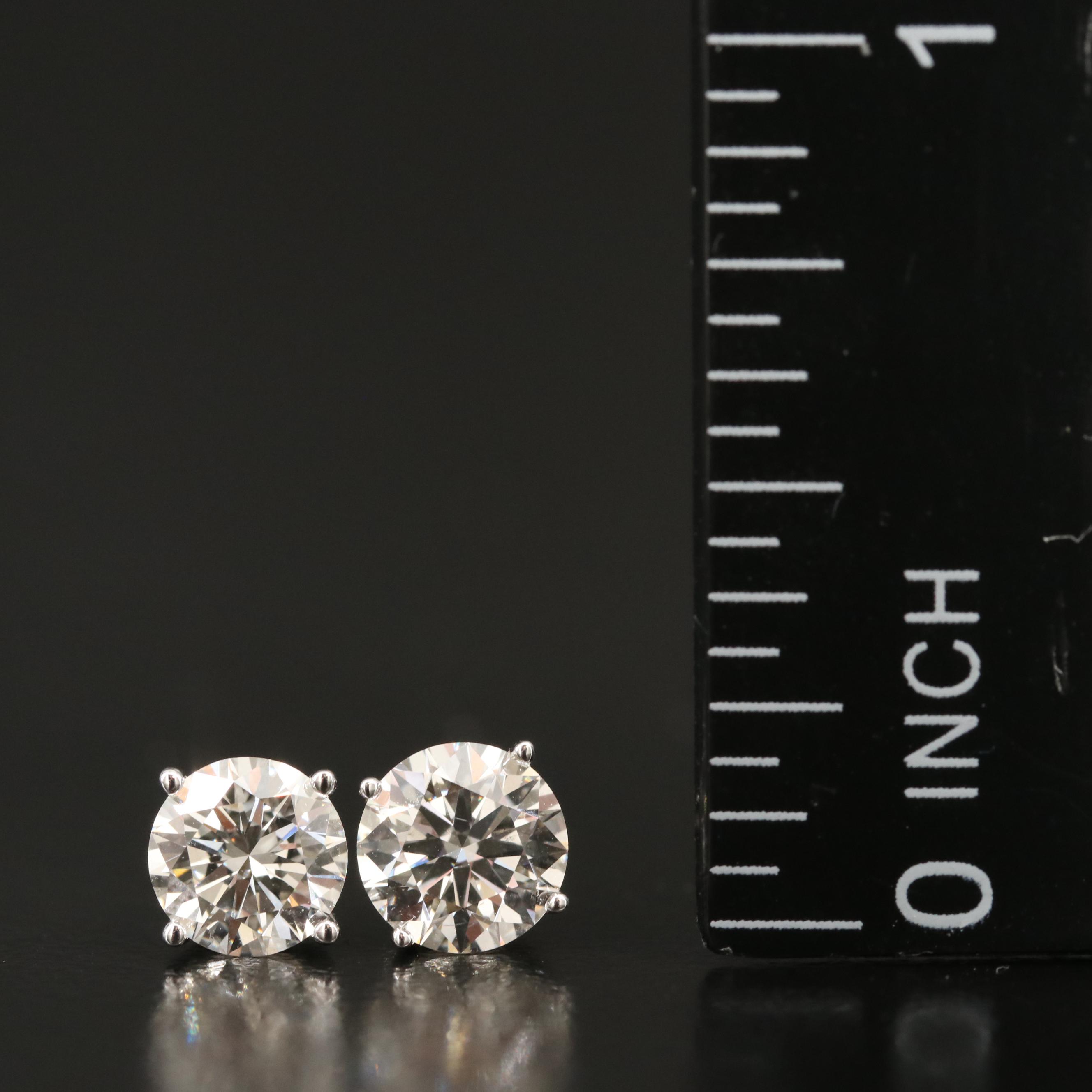 14K 1.53 CTW Lab Grown Diamond Stud Earrings