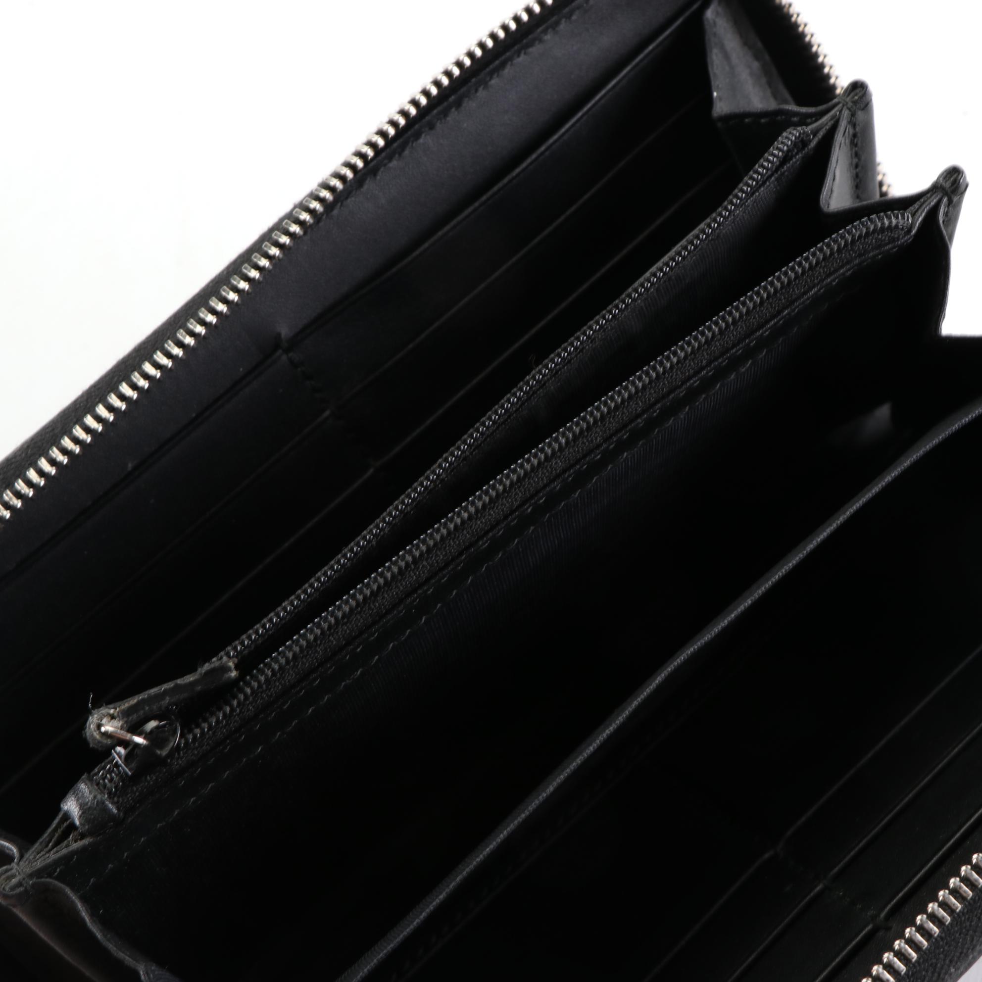 Gucci Kaleido Zip-Around Wallet in Printed Supreme Canvas