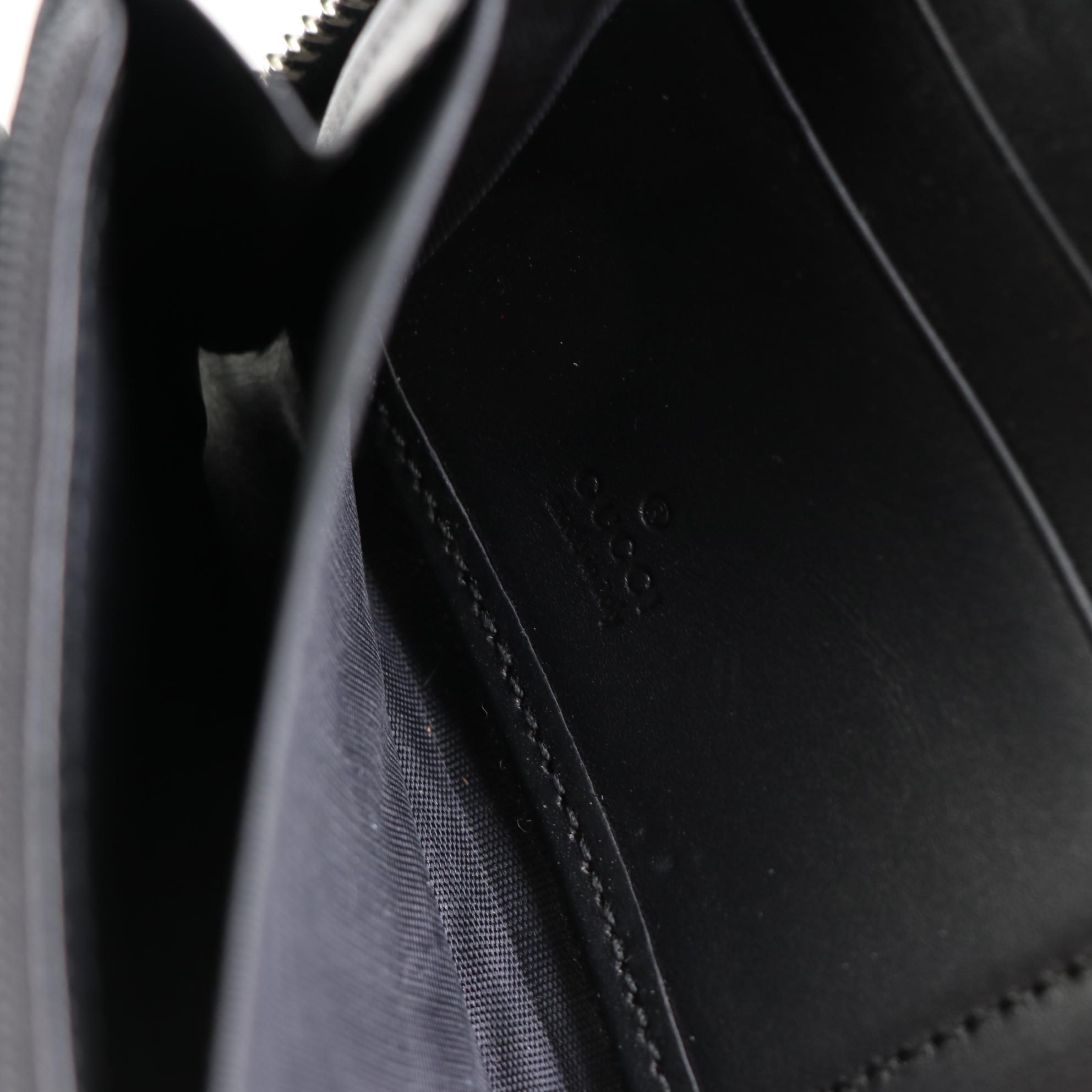 Gucci Kaleido Zip-Around Wallet in Printed Supreme Canvas