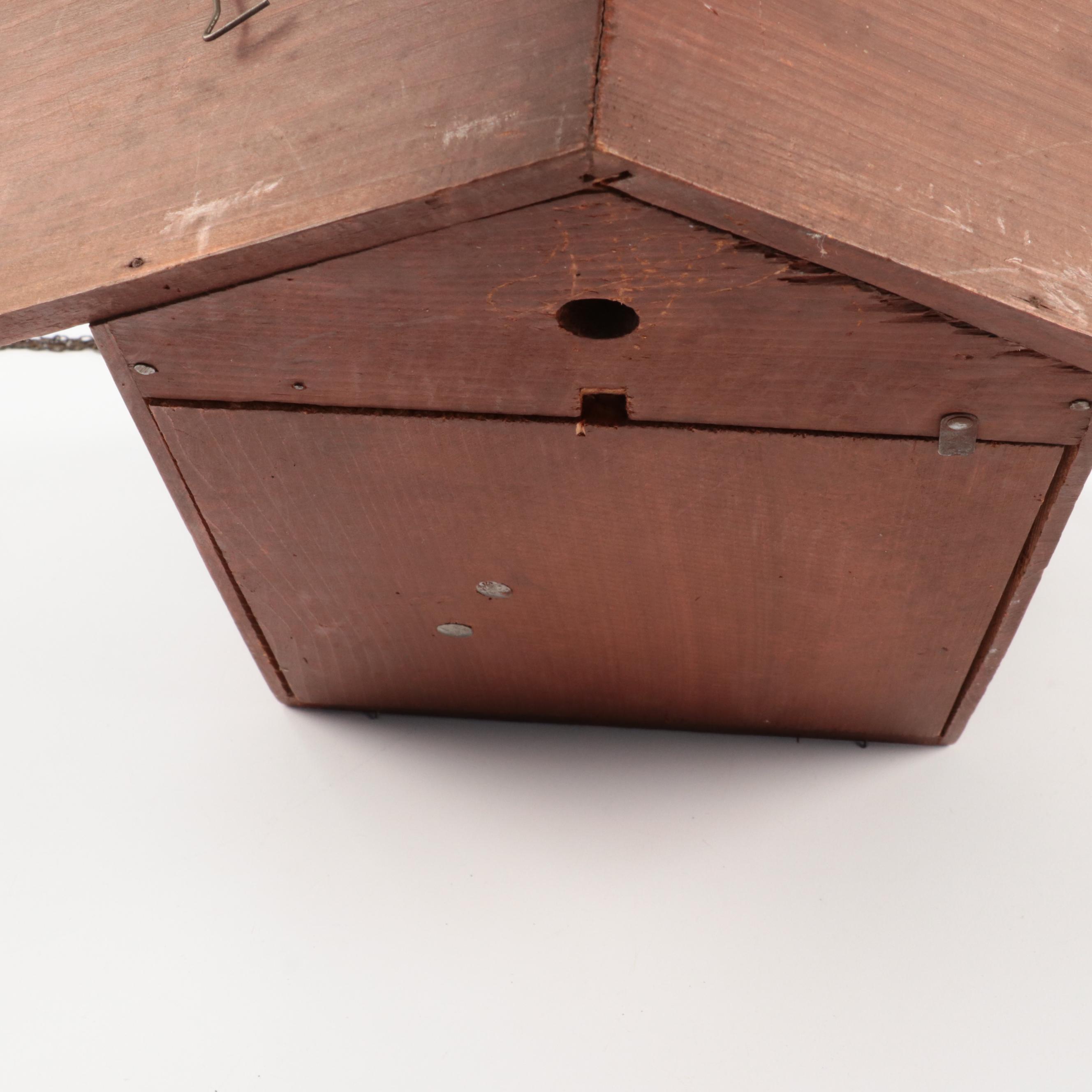 German Carved Wooden Cuckoo Clock