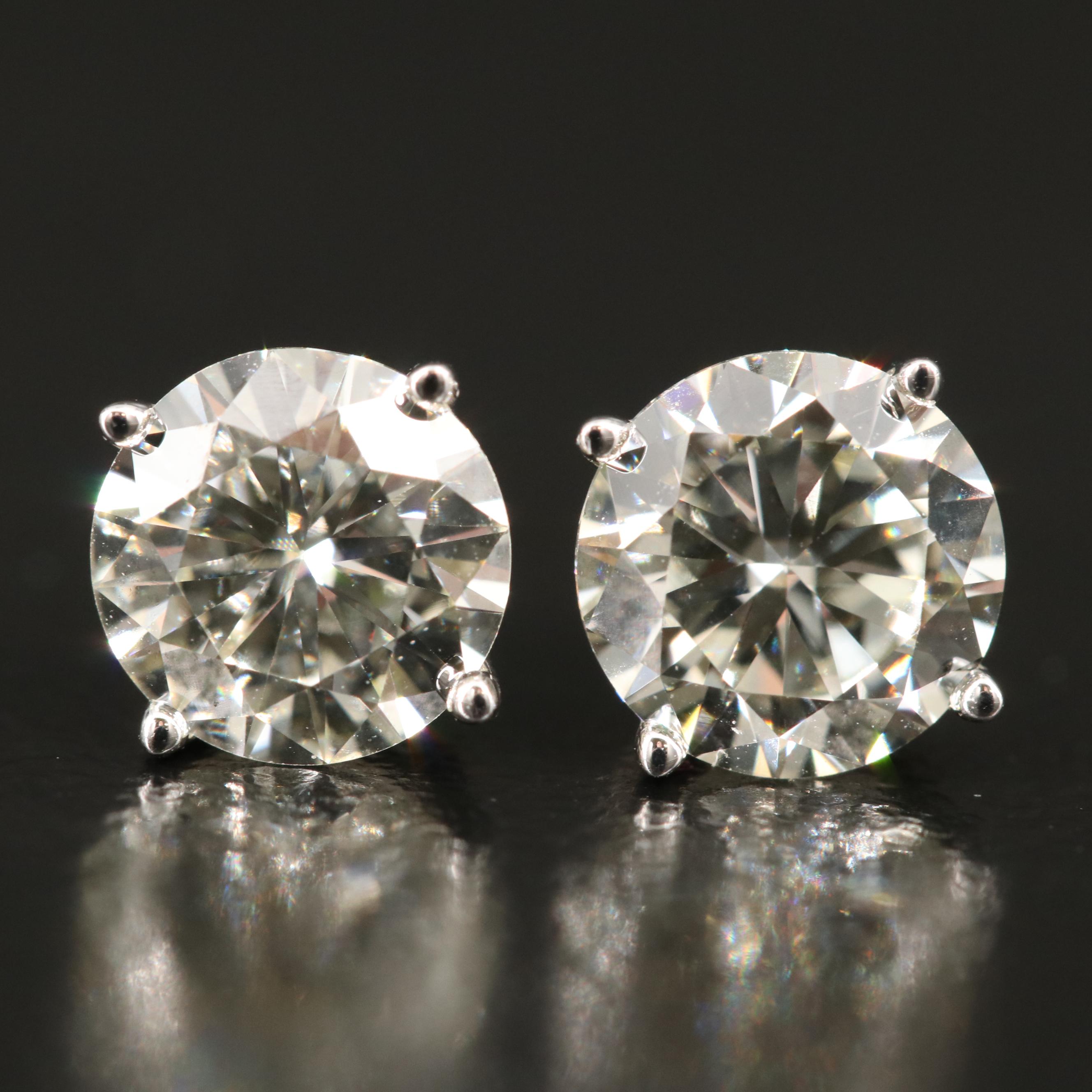 14K 1.60 CTW Lab Grown Diamond Stud Earrings