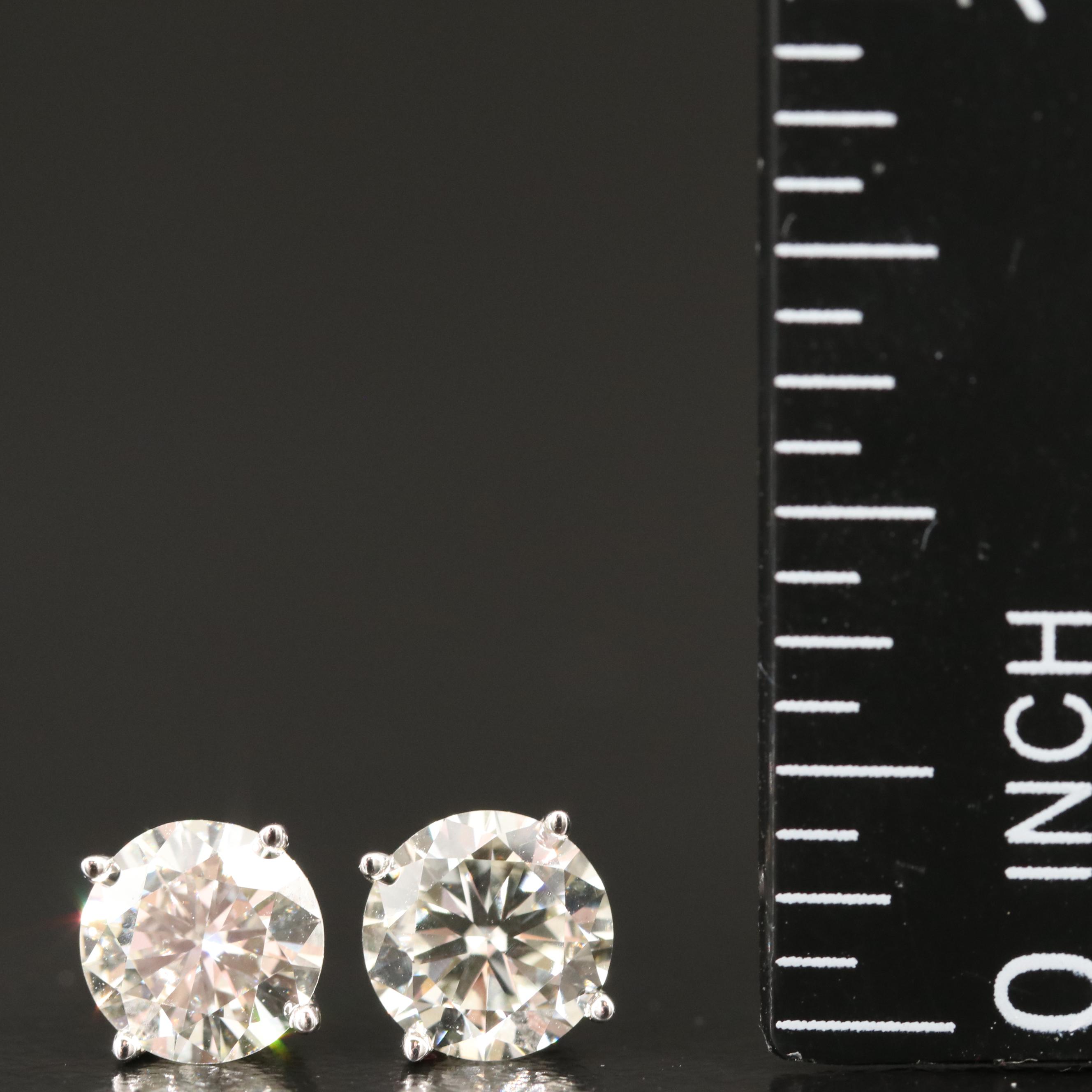 14K 1.60 CTW Lab Grown Diamond Stud Earrings