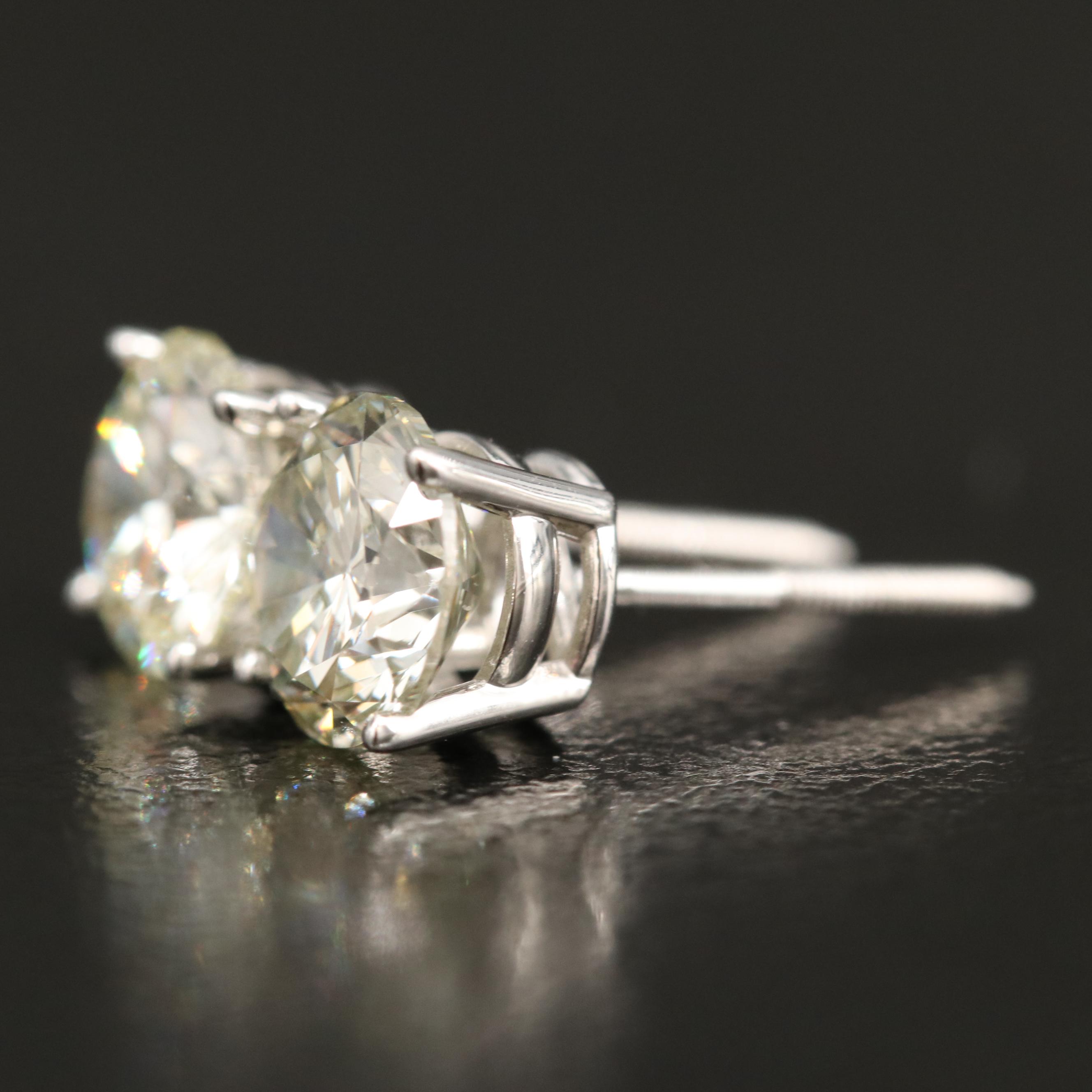 14K 1.60 CTW Lab Grown Diamond Stud Earrings