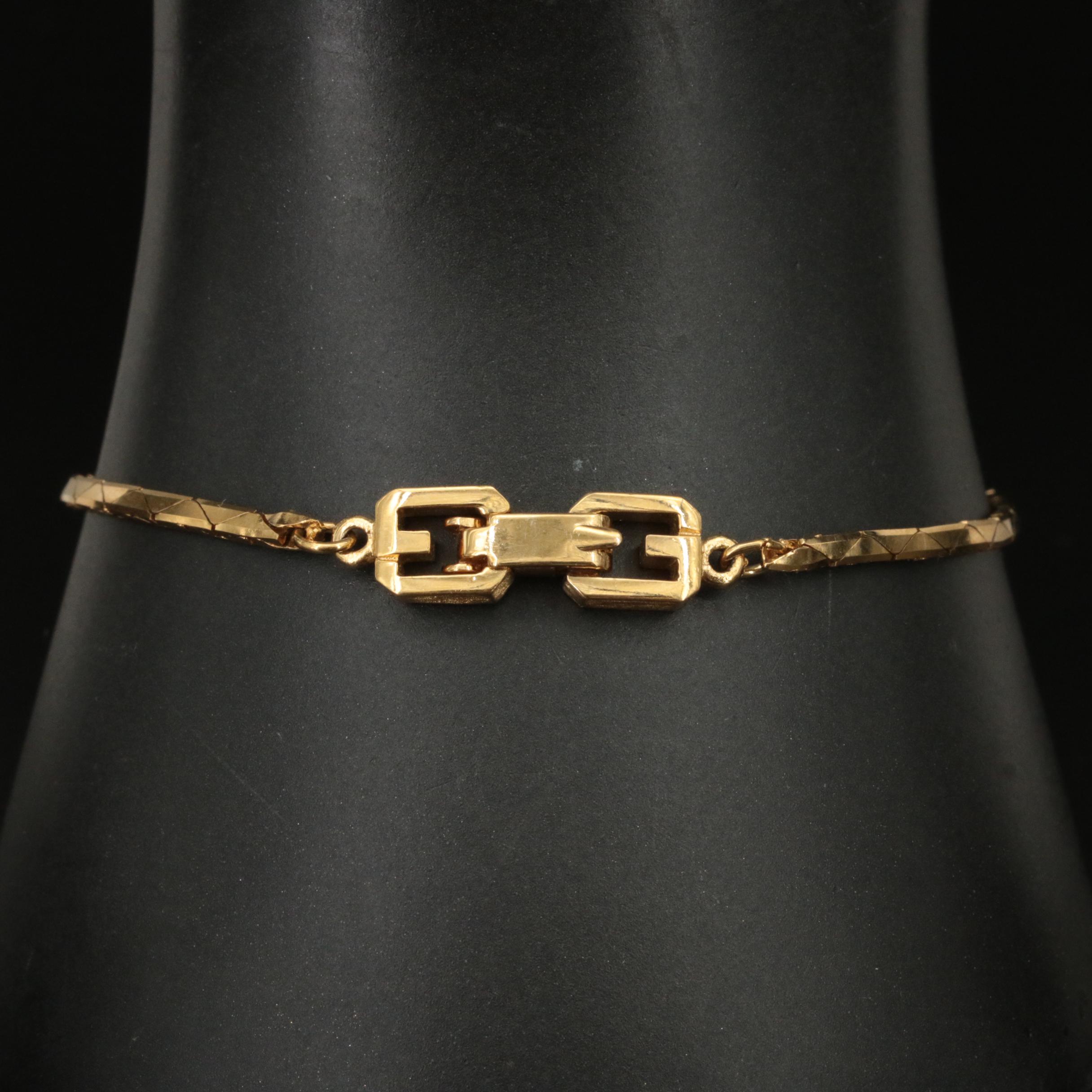 Givenchy Cobra Chain Bracelet