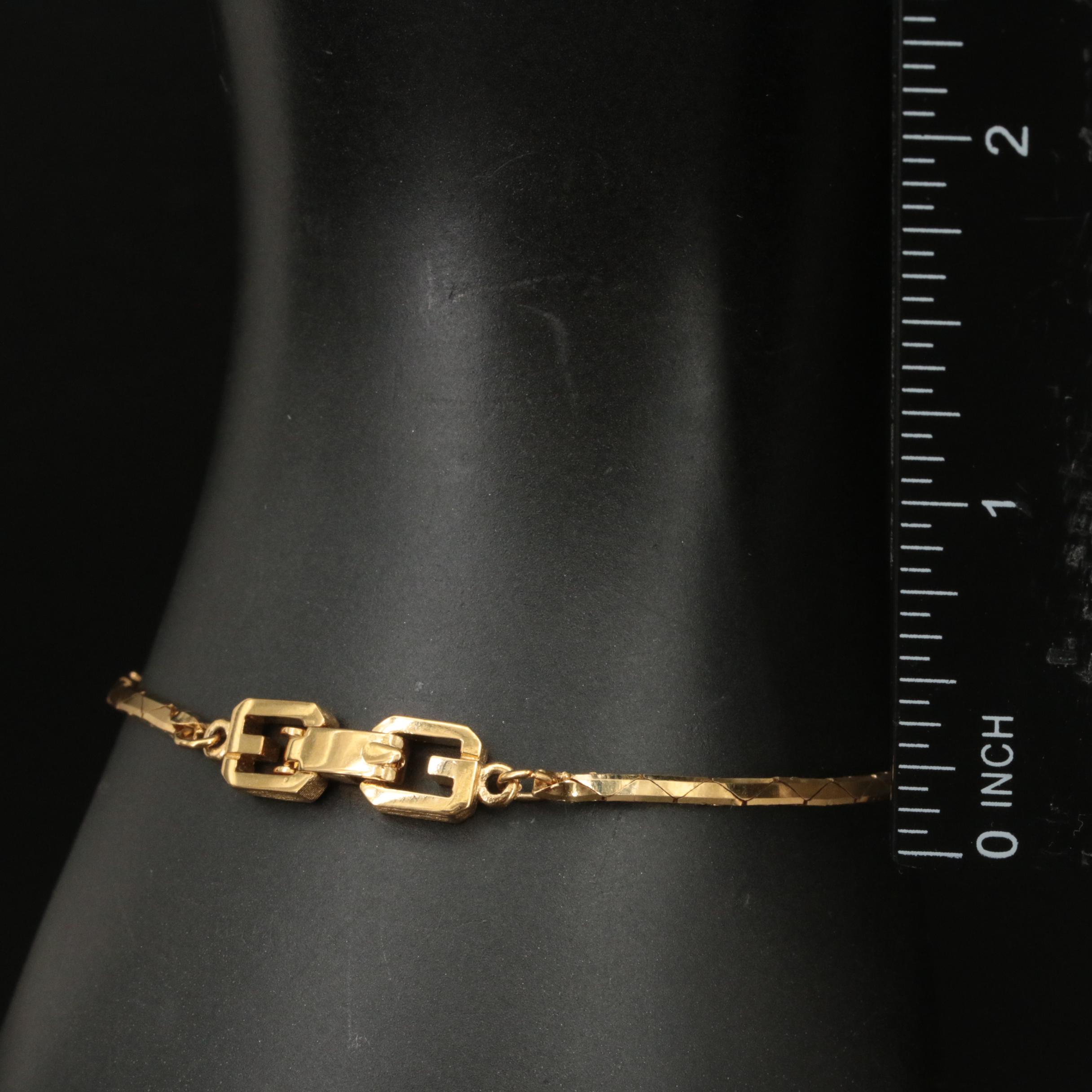 Givenchy Cobra Chain Bracelet