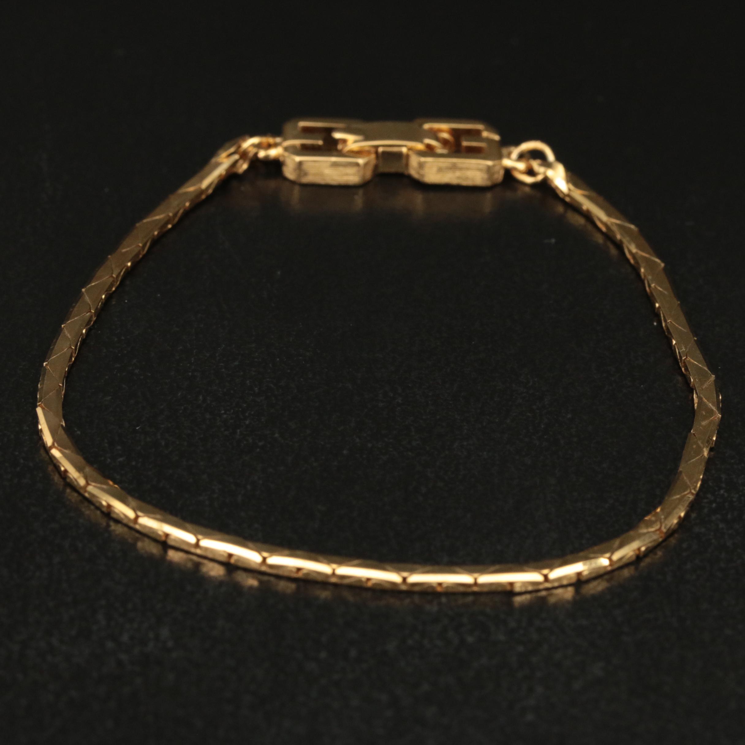 Givenchy Cobra Chain Bracelet