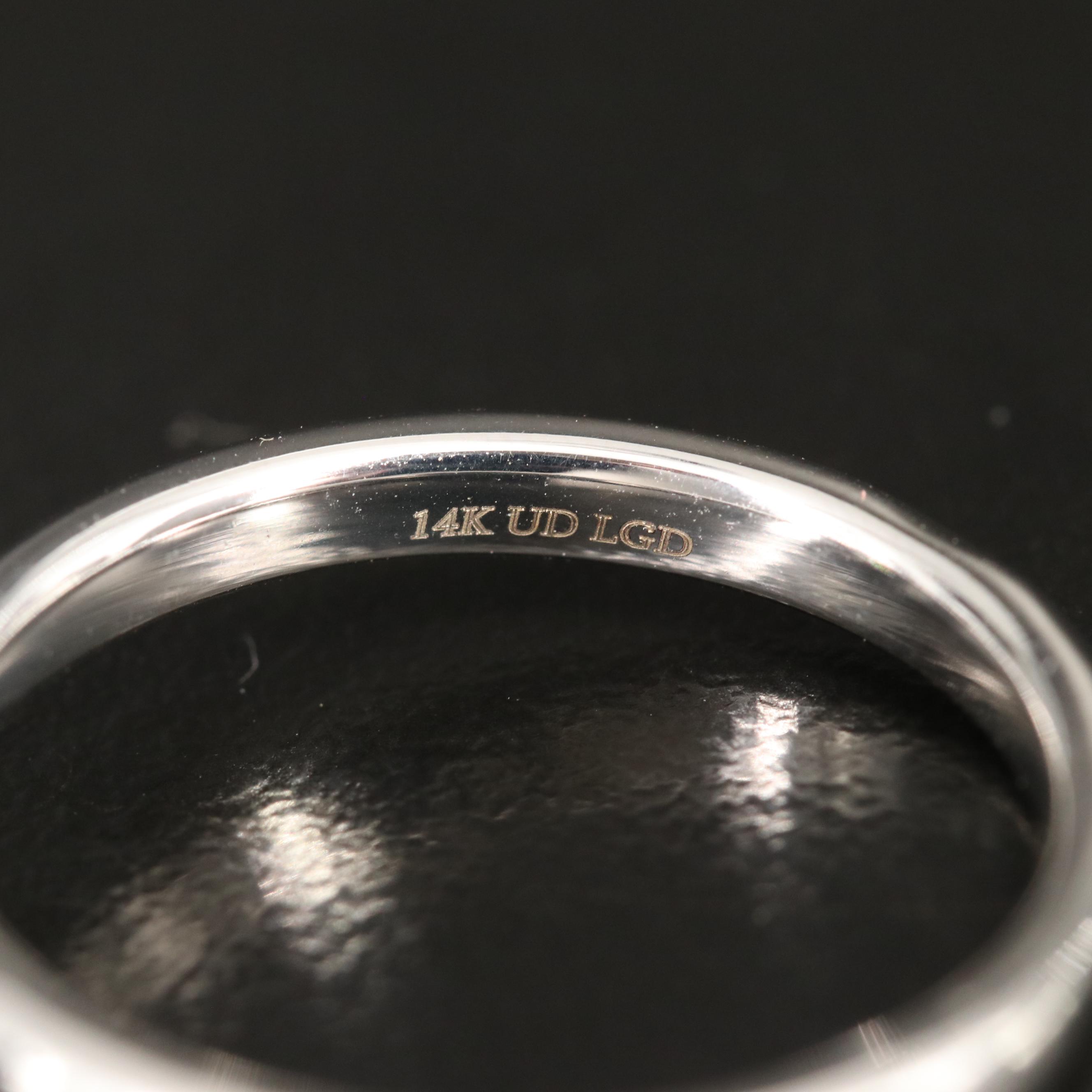 14K 3.00 CT Lab Grown Diamond Solitaire Ring