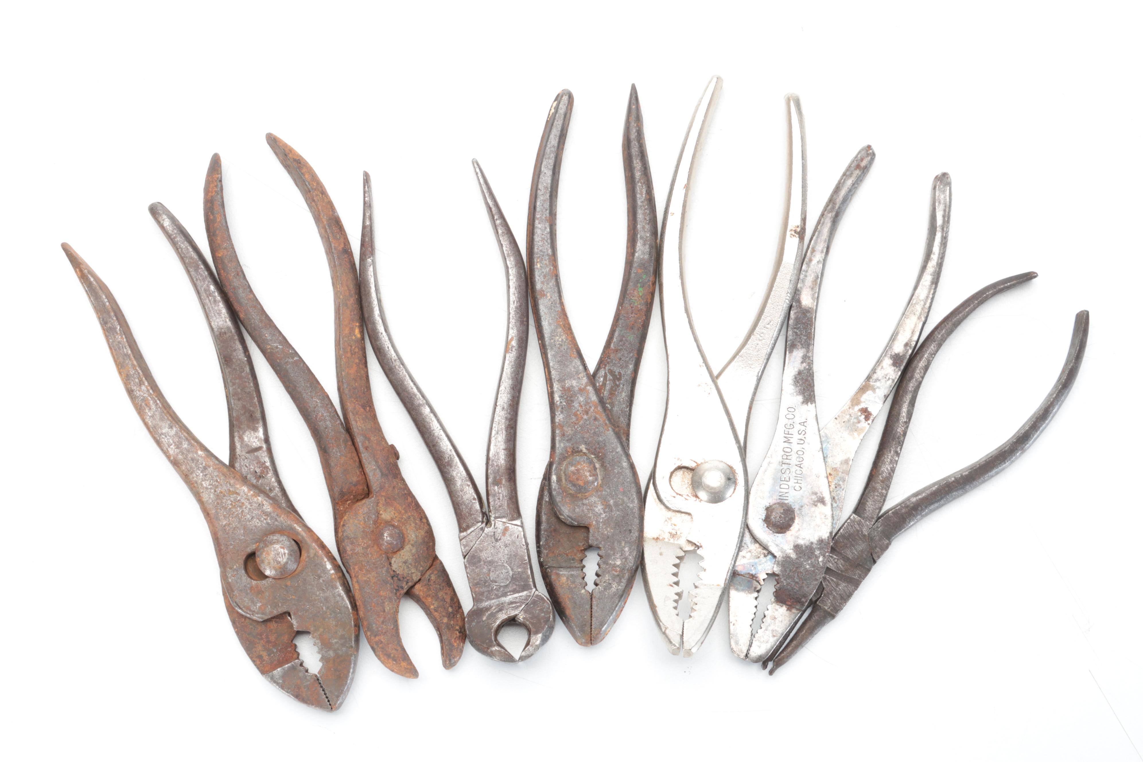 Hand Tool and Wood Working Collection with Screw Drivers, Files and Weights