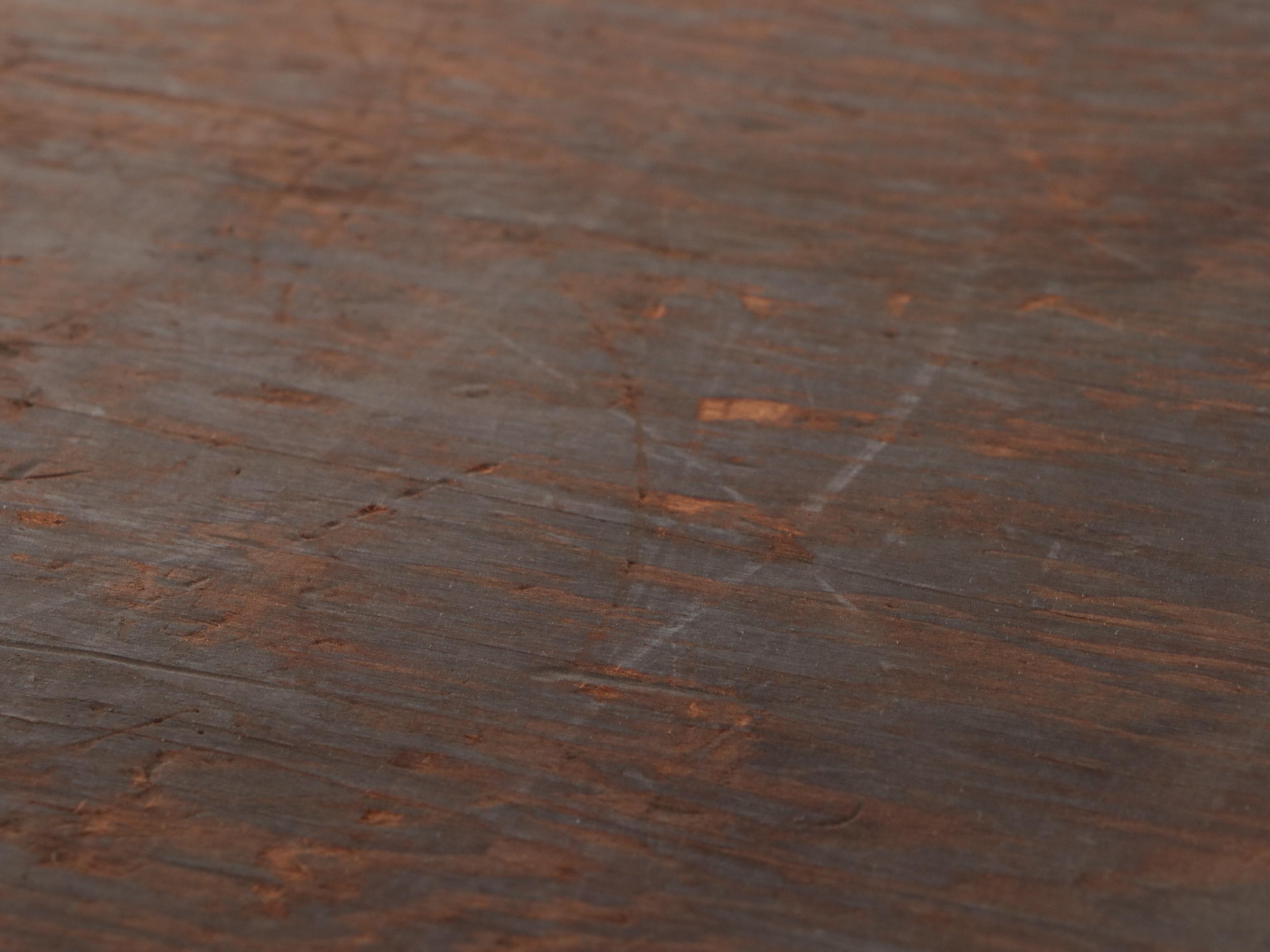 Industrial Wood and Steel Rolling Shelf