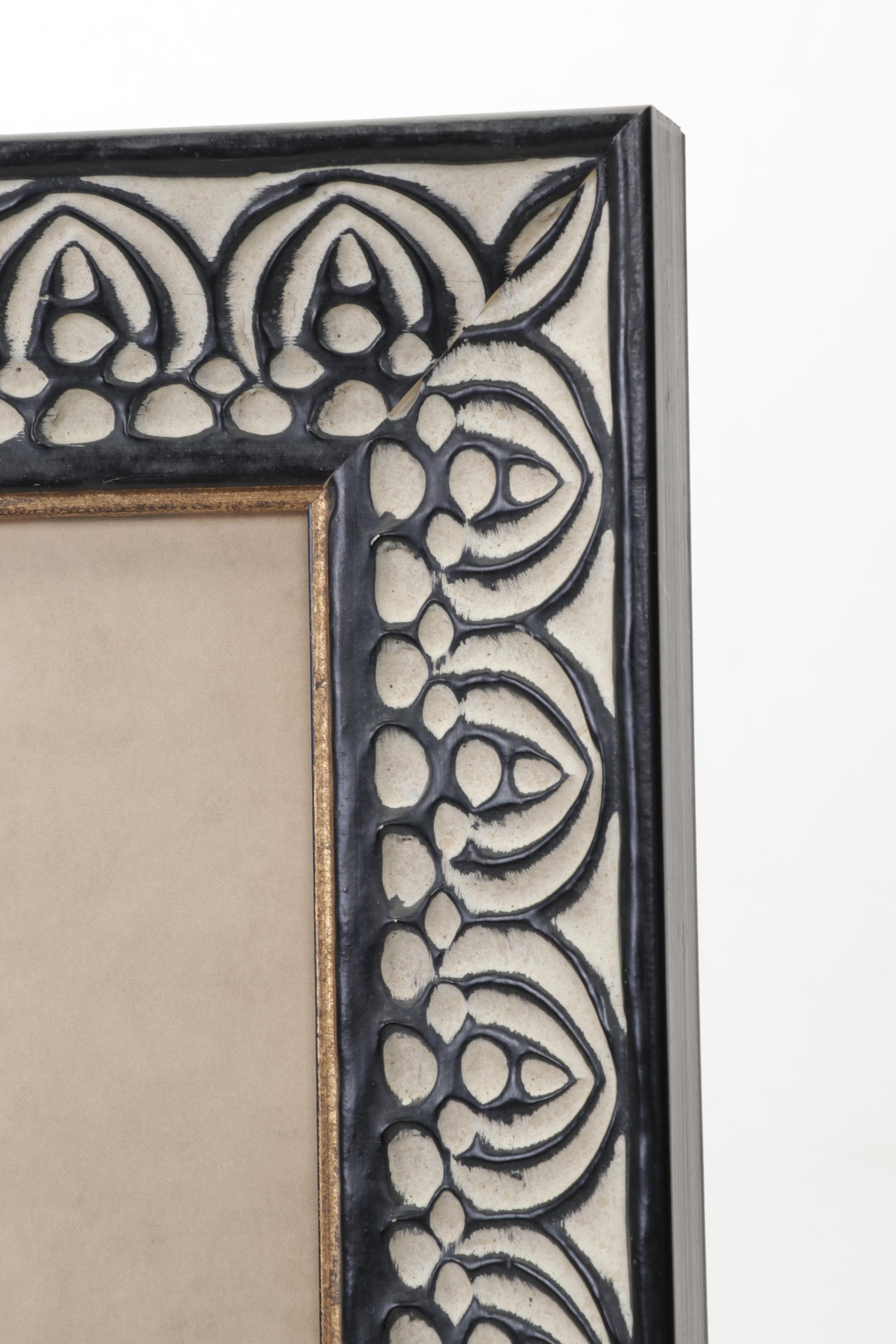 Helen Holt Hawley Portrait Charcoal Drawing of Woman in Profile, Circa 1930