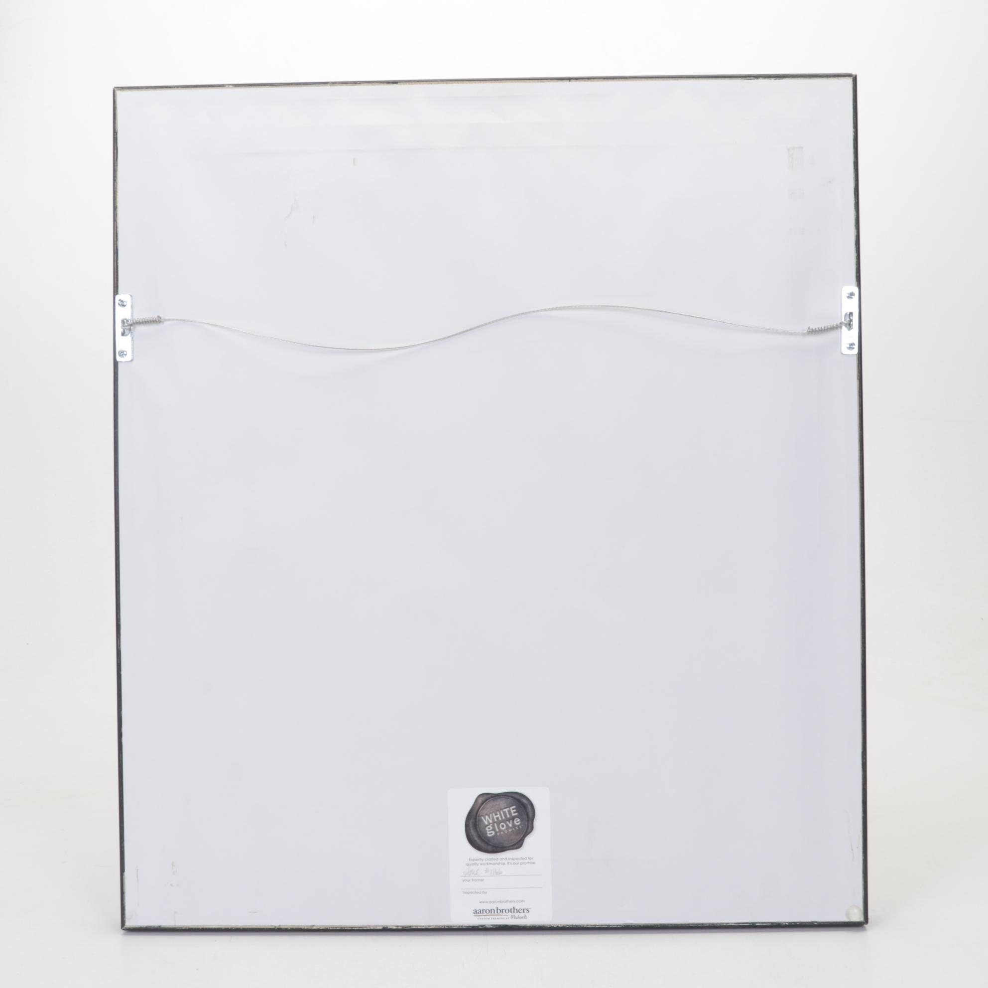 Helen Holt Hawley Portrait Charcoal Drawing of Woman in Profile, Circa 1930