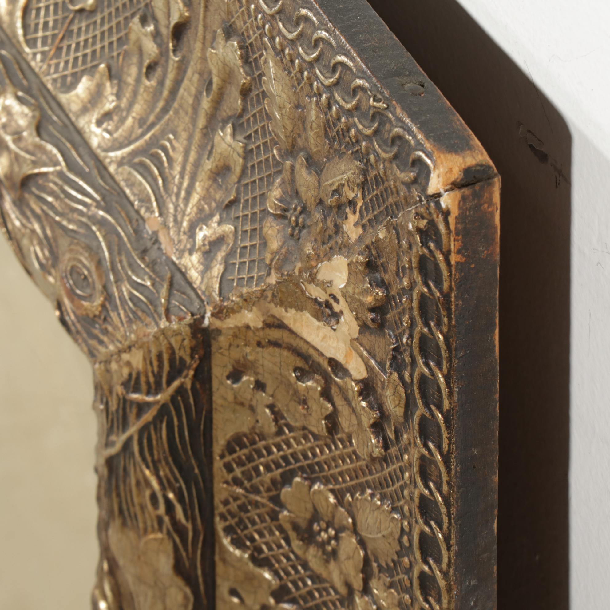 Riverside Landscape Color Lithograph, Early 20th Century