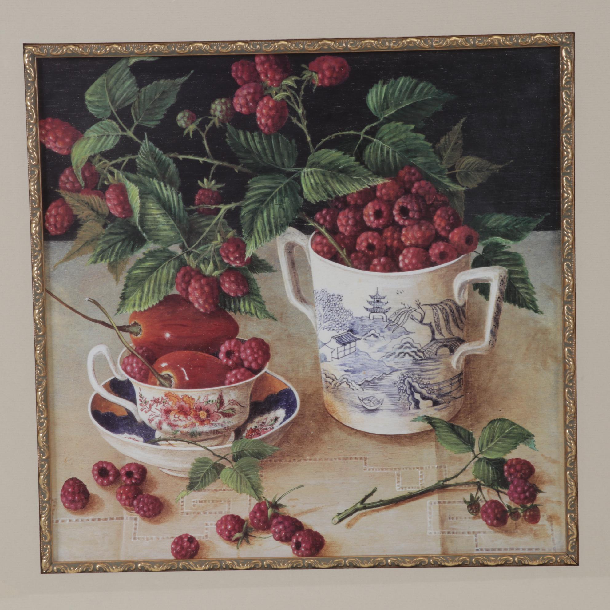 Still Life Offset Lithographs After Joyce Galley, 21st Century