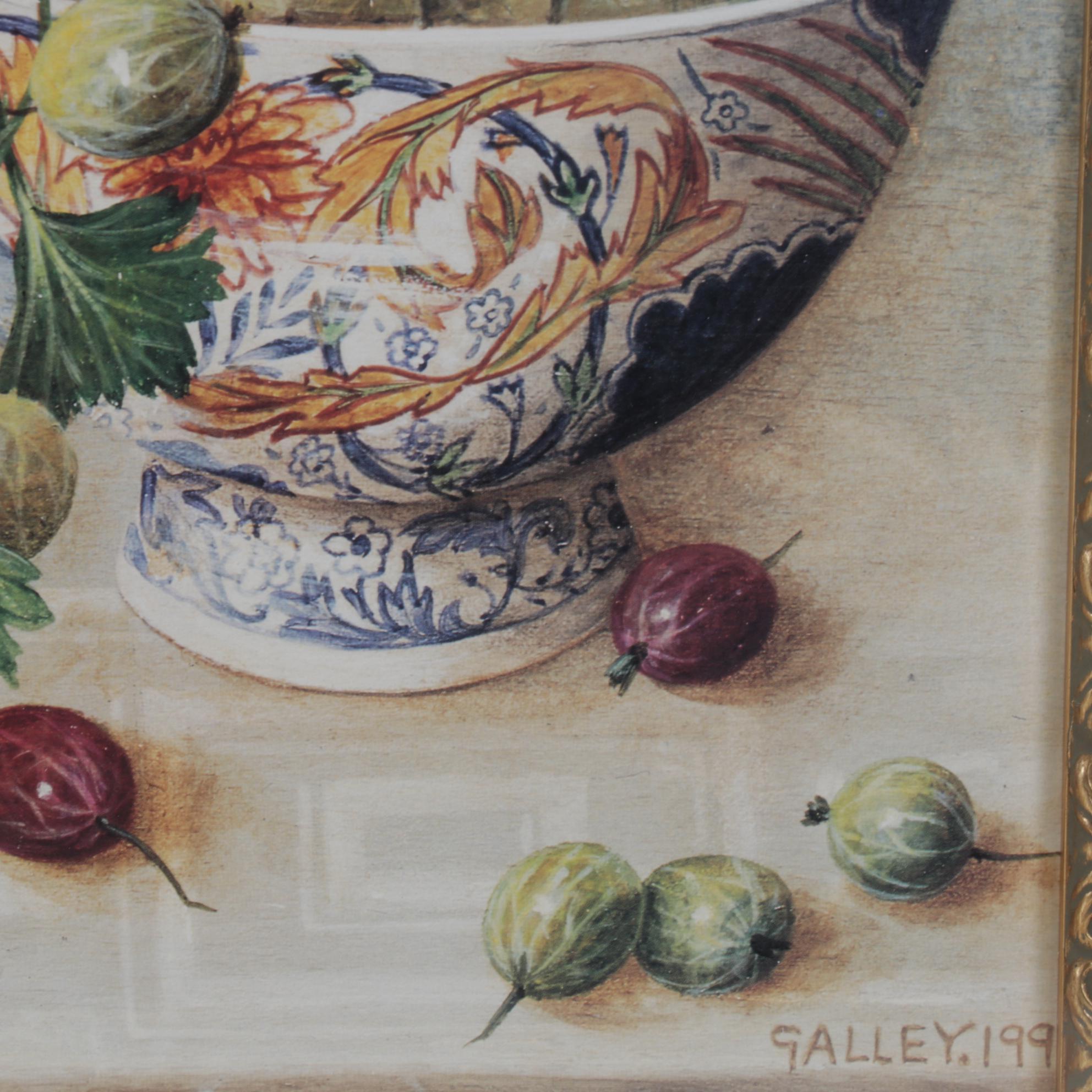 Still Life Offset Lithographs After Joyce Galley, 21st Century